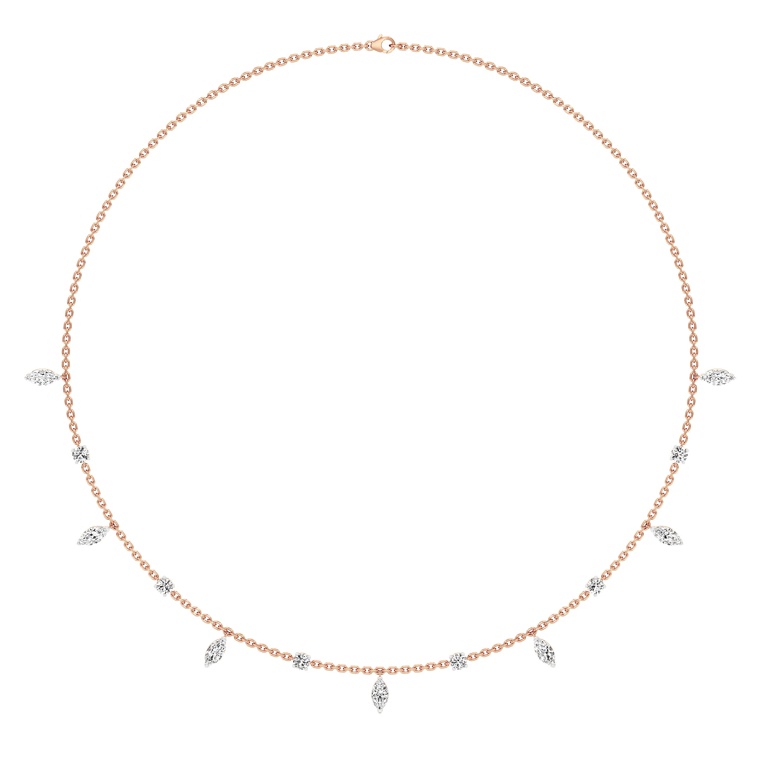 Shimmering Cascade Necklace 12