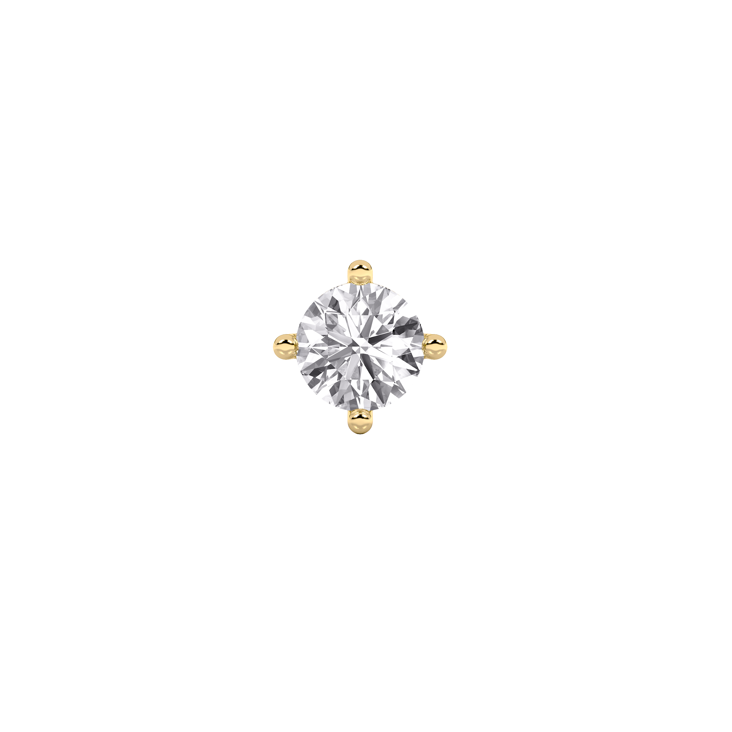 Shimmer Glimmer Solitaire Nosepin