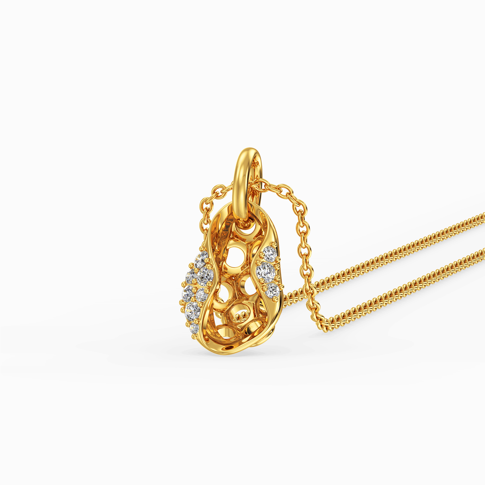 Honeycomb Cocoon Pendant 0