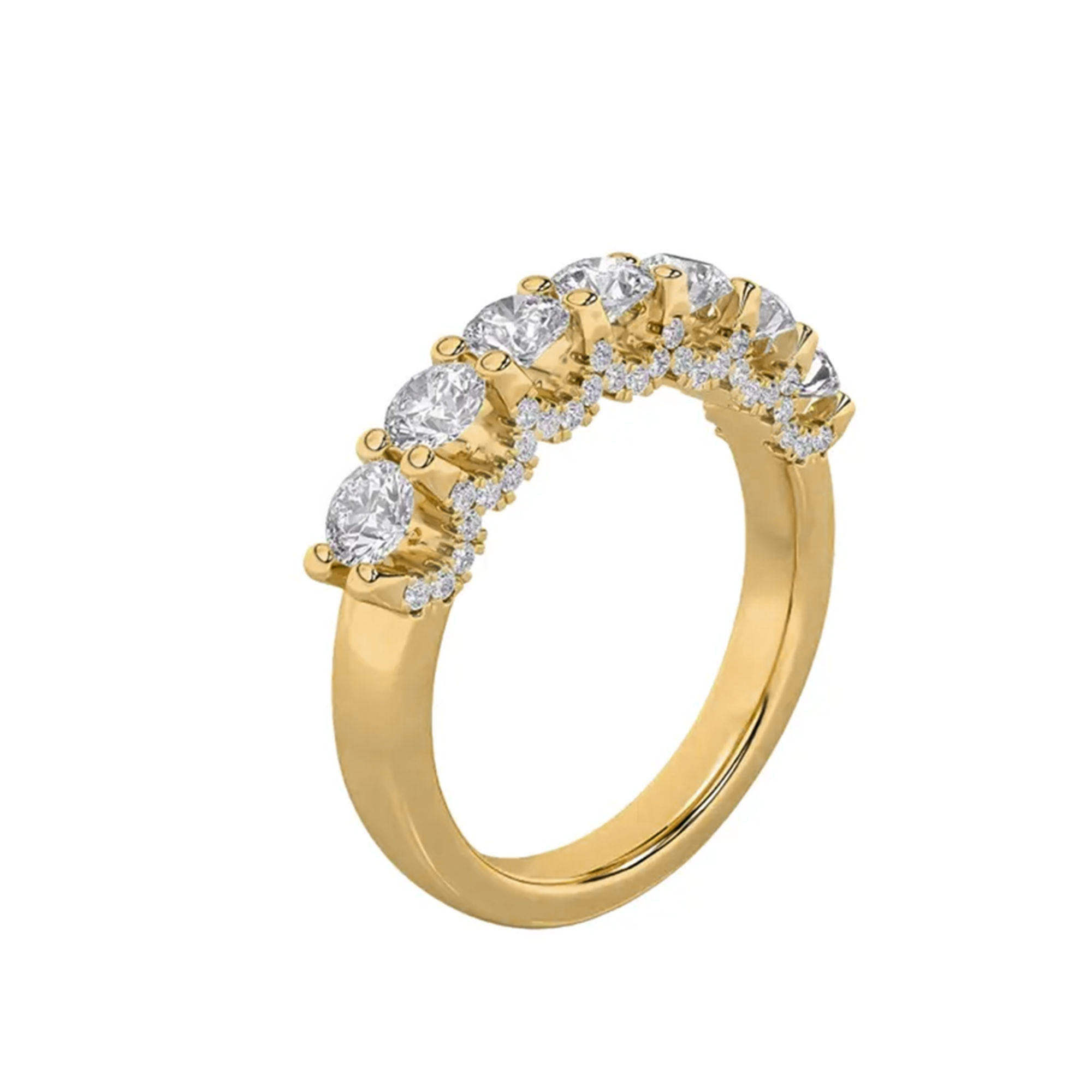 Seven Star Bridal Ring Set 3