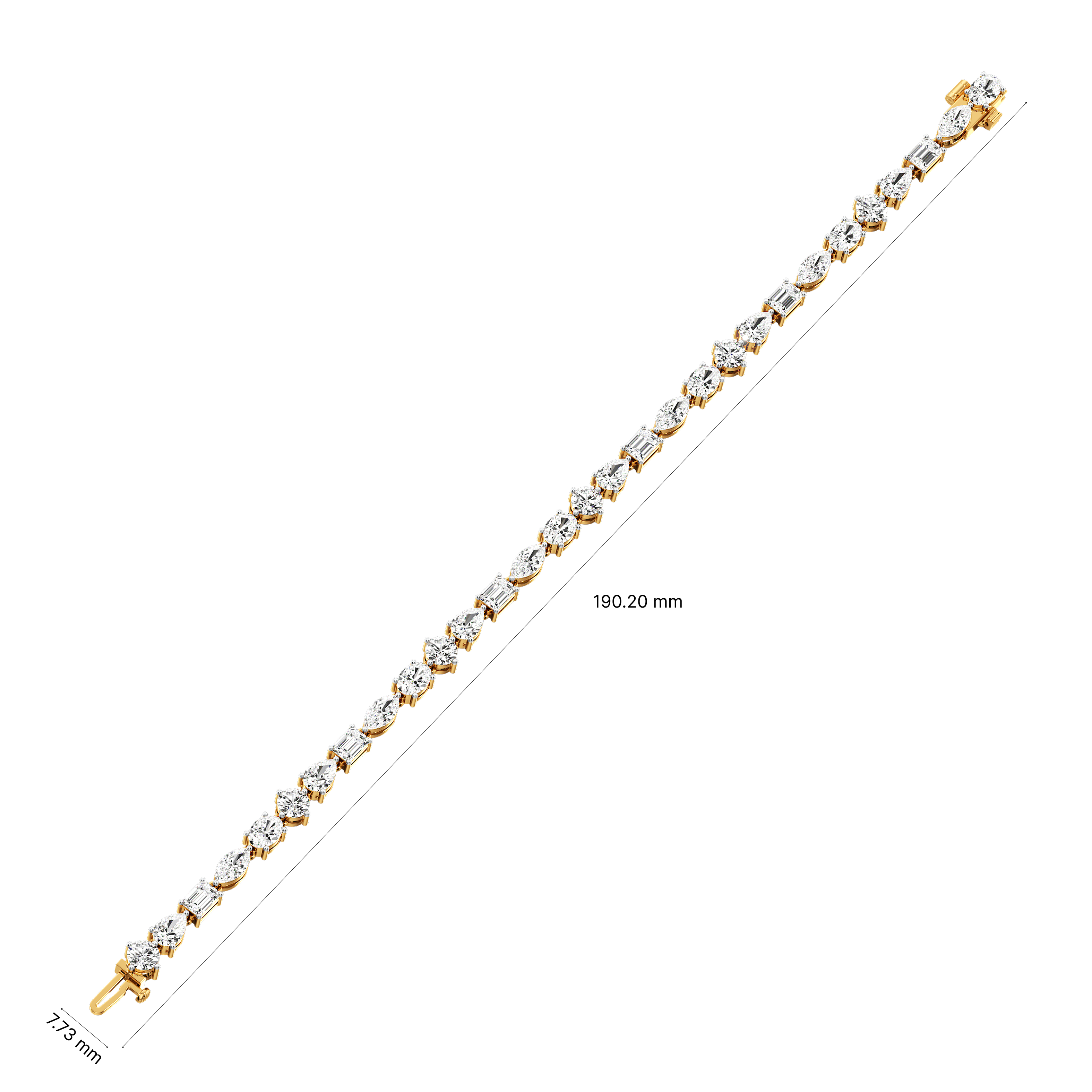 Radiant Spectrum Tennis Bracelet 4