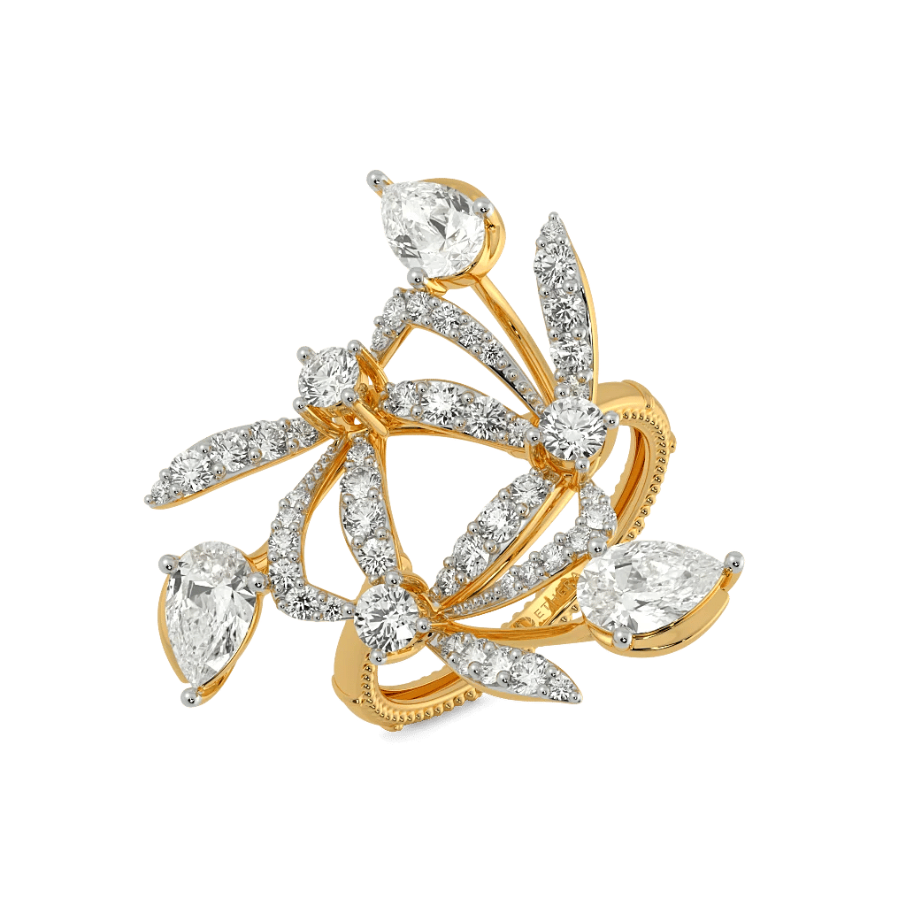 Petalburst Cocktail Ring 0