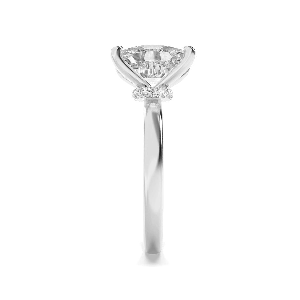 Golden Radiance Solitaire Ring 10