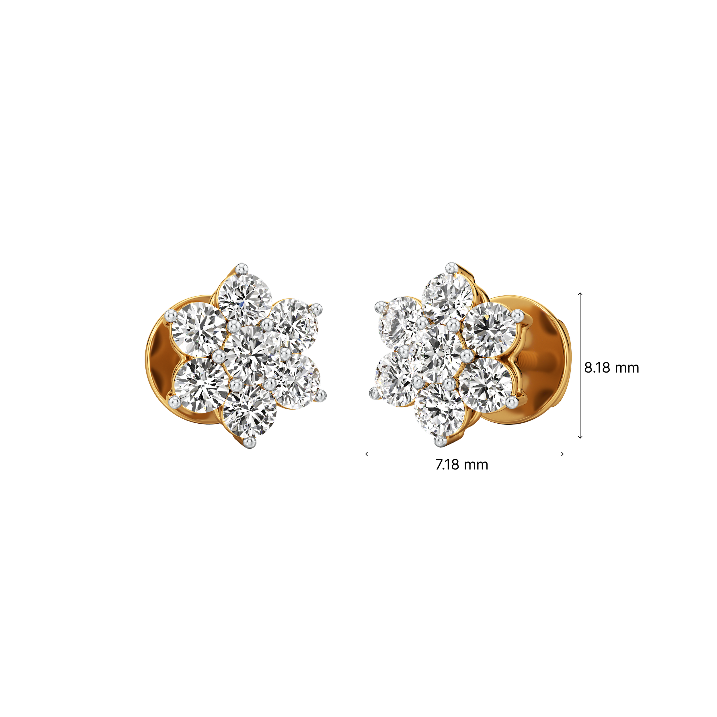Bloomlet Cluster Studs 5