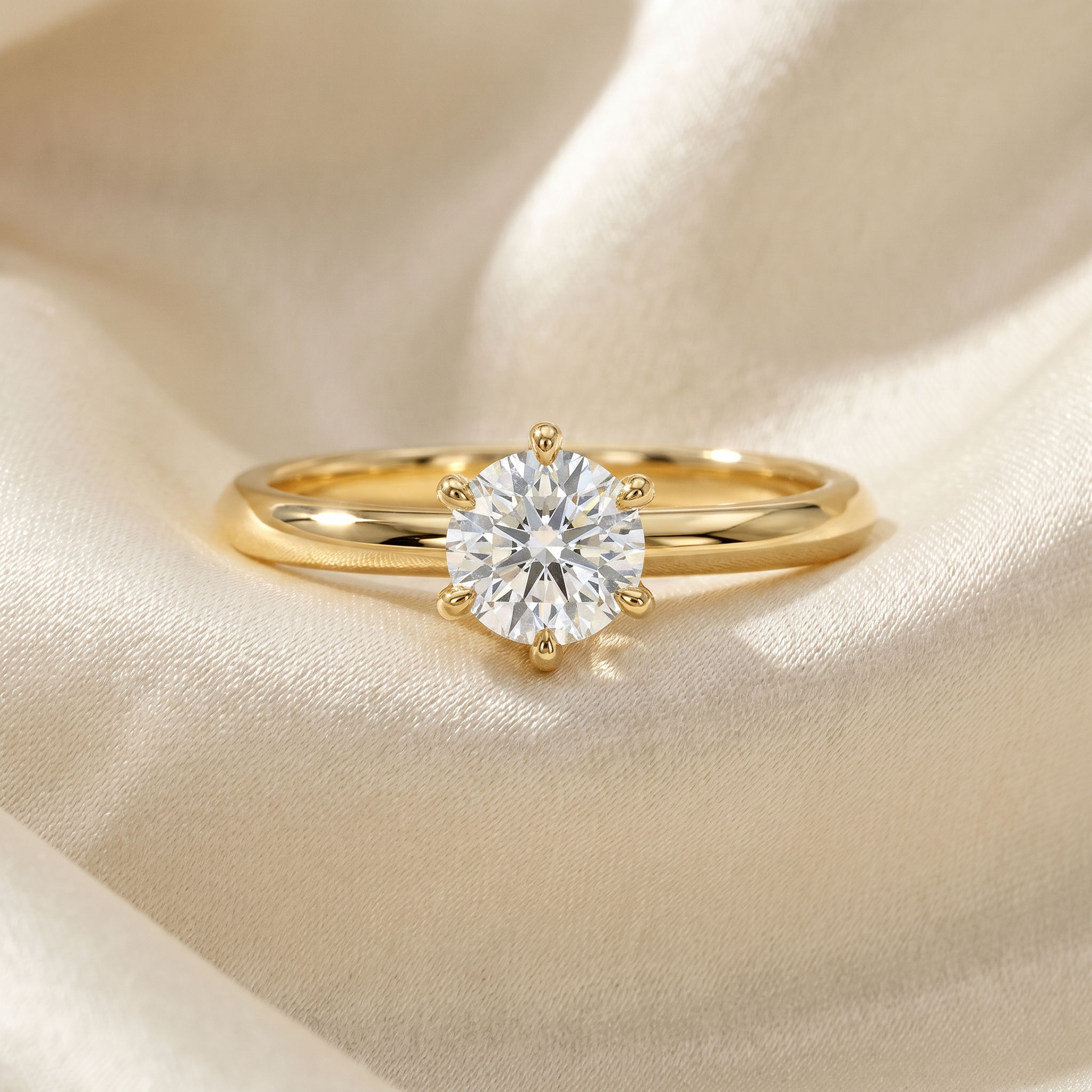 Edgeflare Solitaire Ring 2