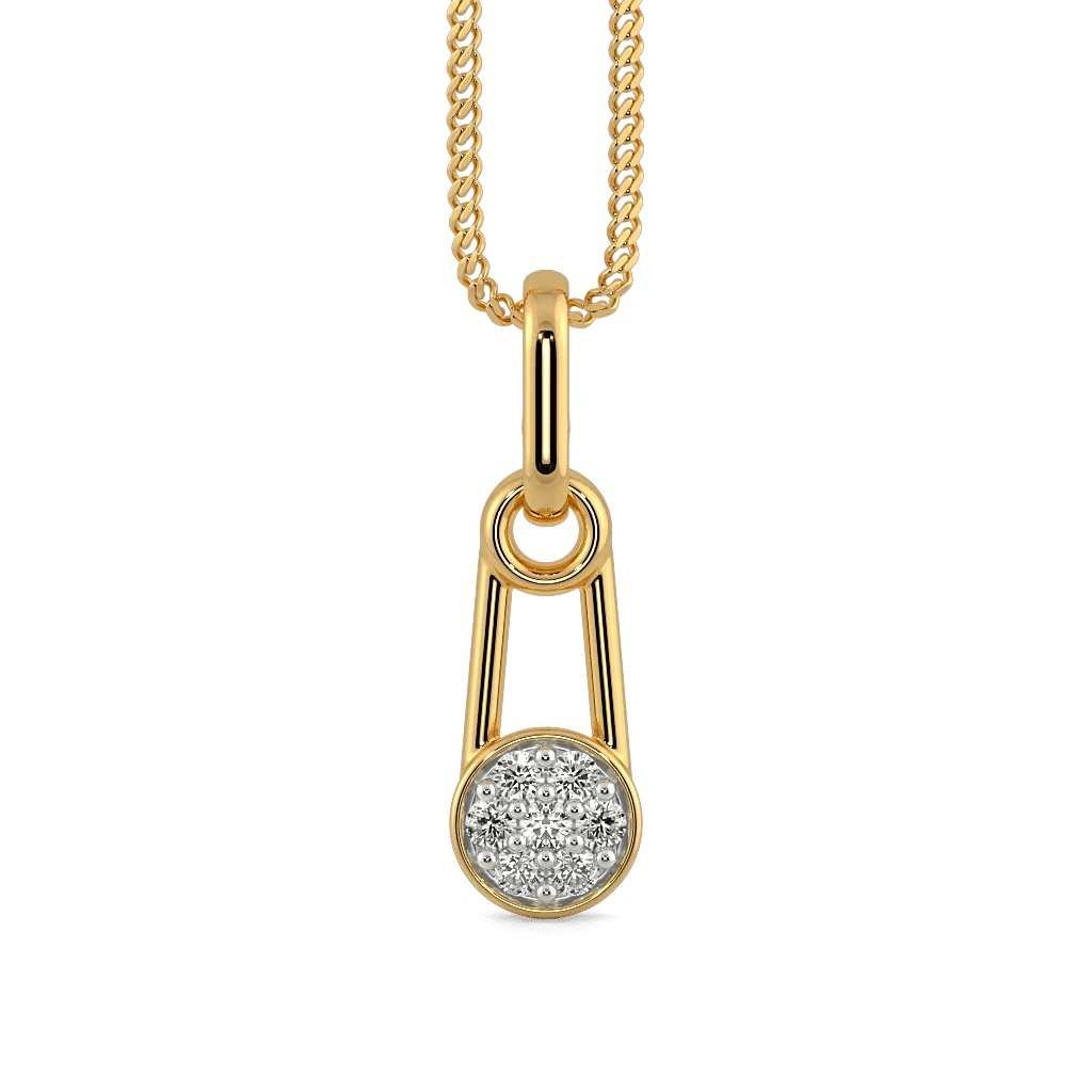 Dot Halo Drop Pendant 3