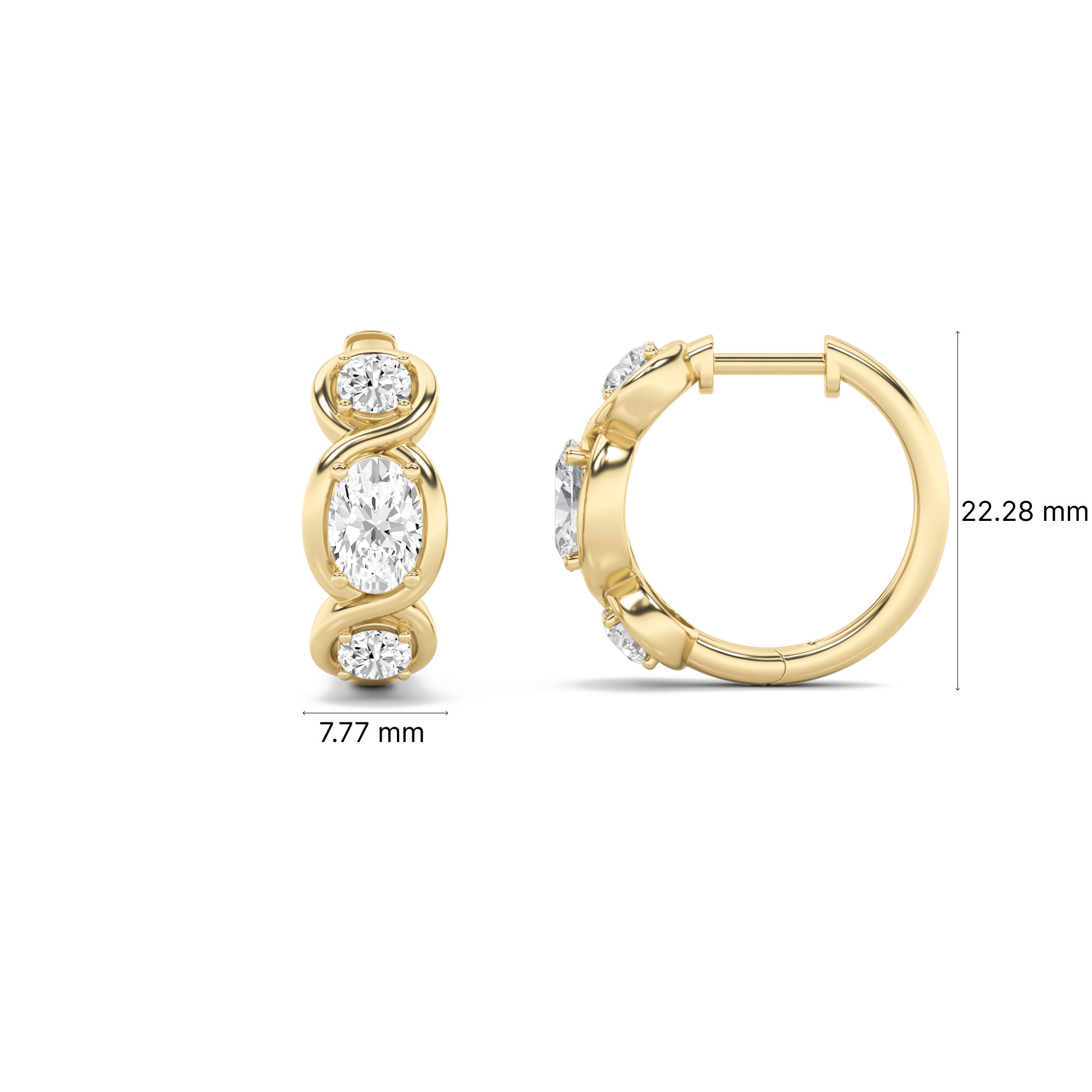 Triumphant Oval Trio Huggies 4