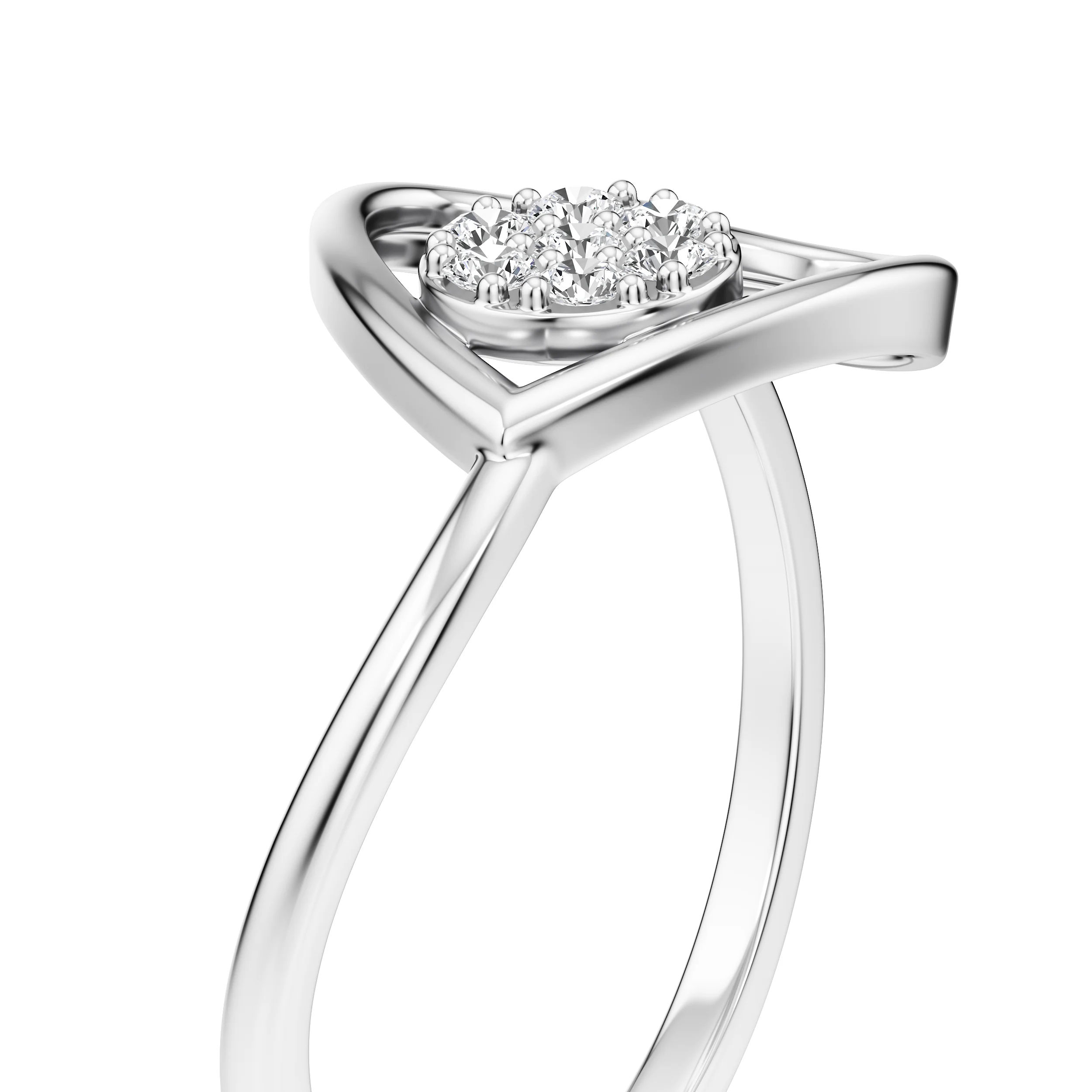 Heartline Spark Diamond Ring 13