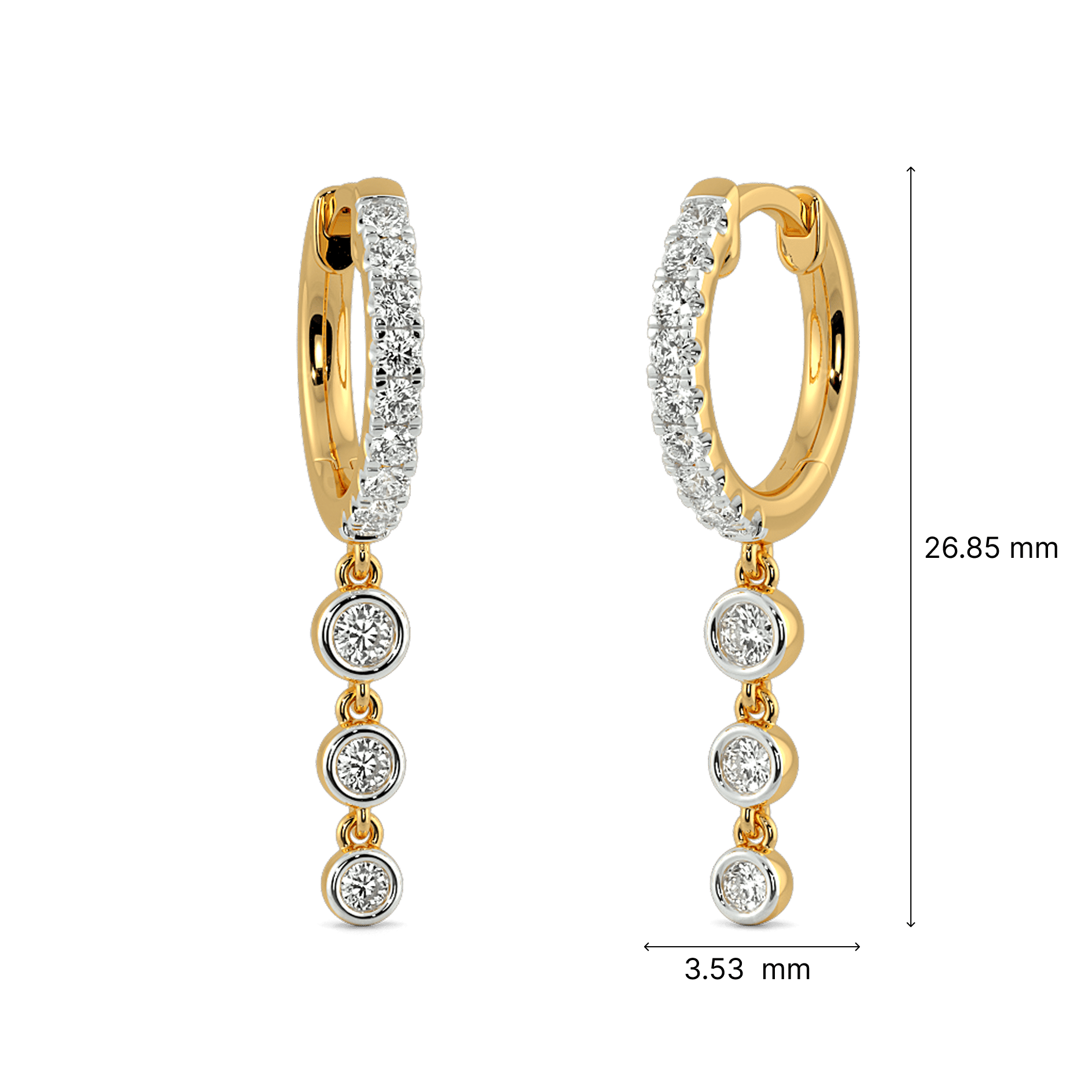 Crystal Cascades Bali Earrings 4