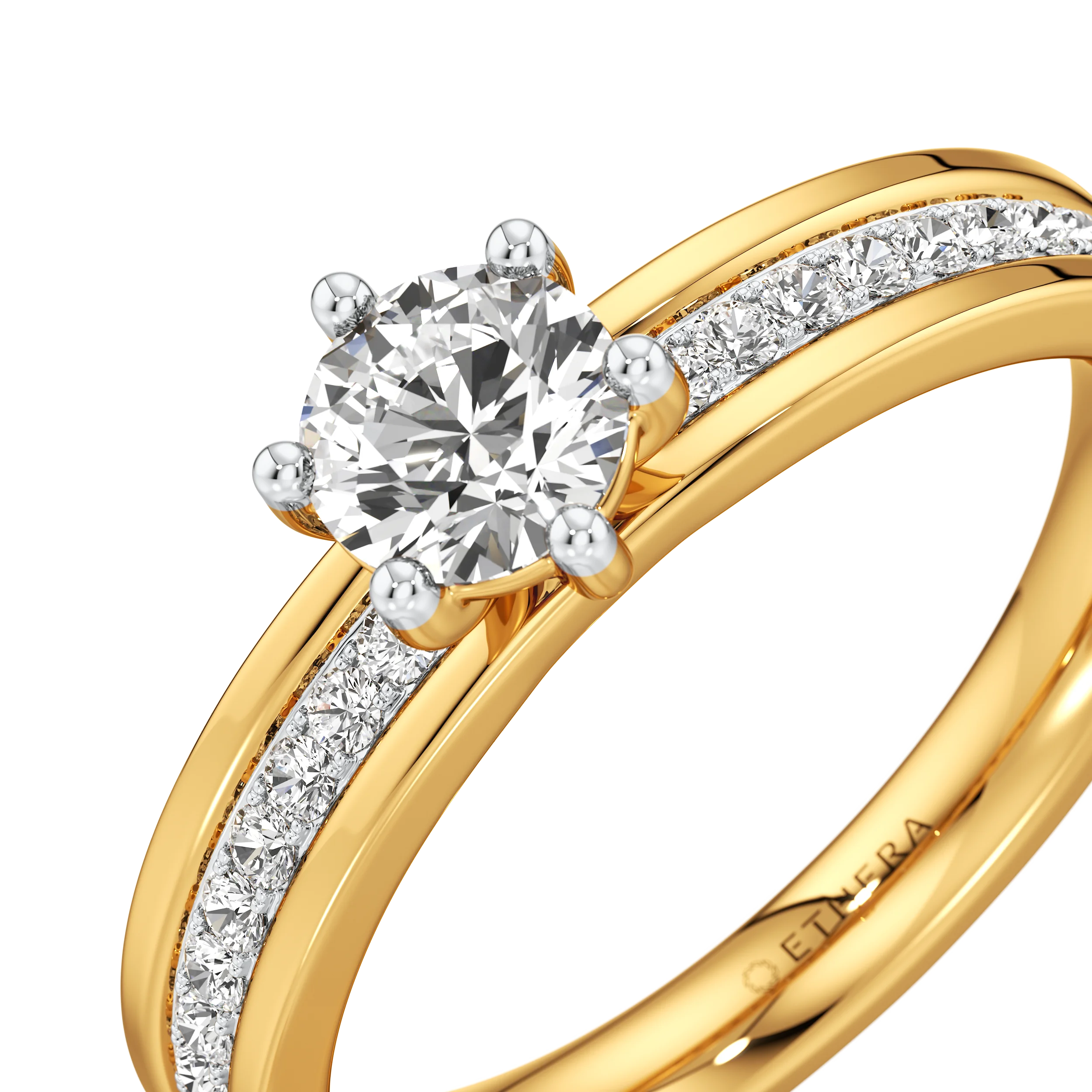 Lustreline Solitaire Ring 7