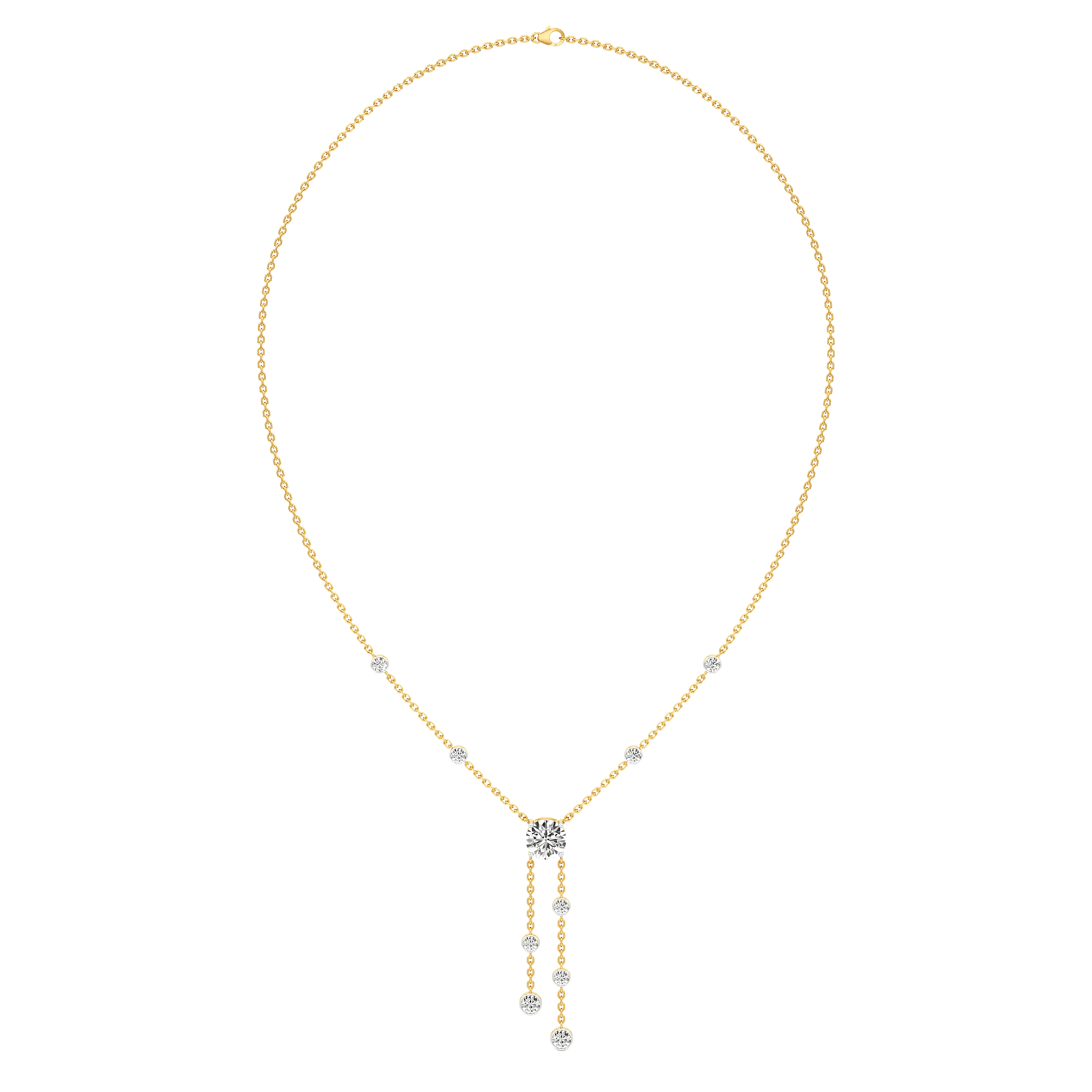 Starlit Cascade Necklace 3