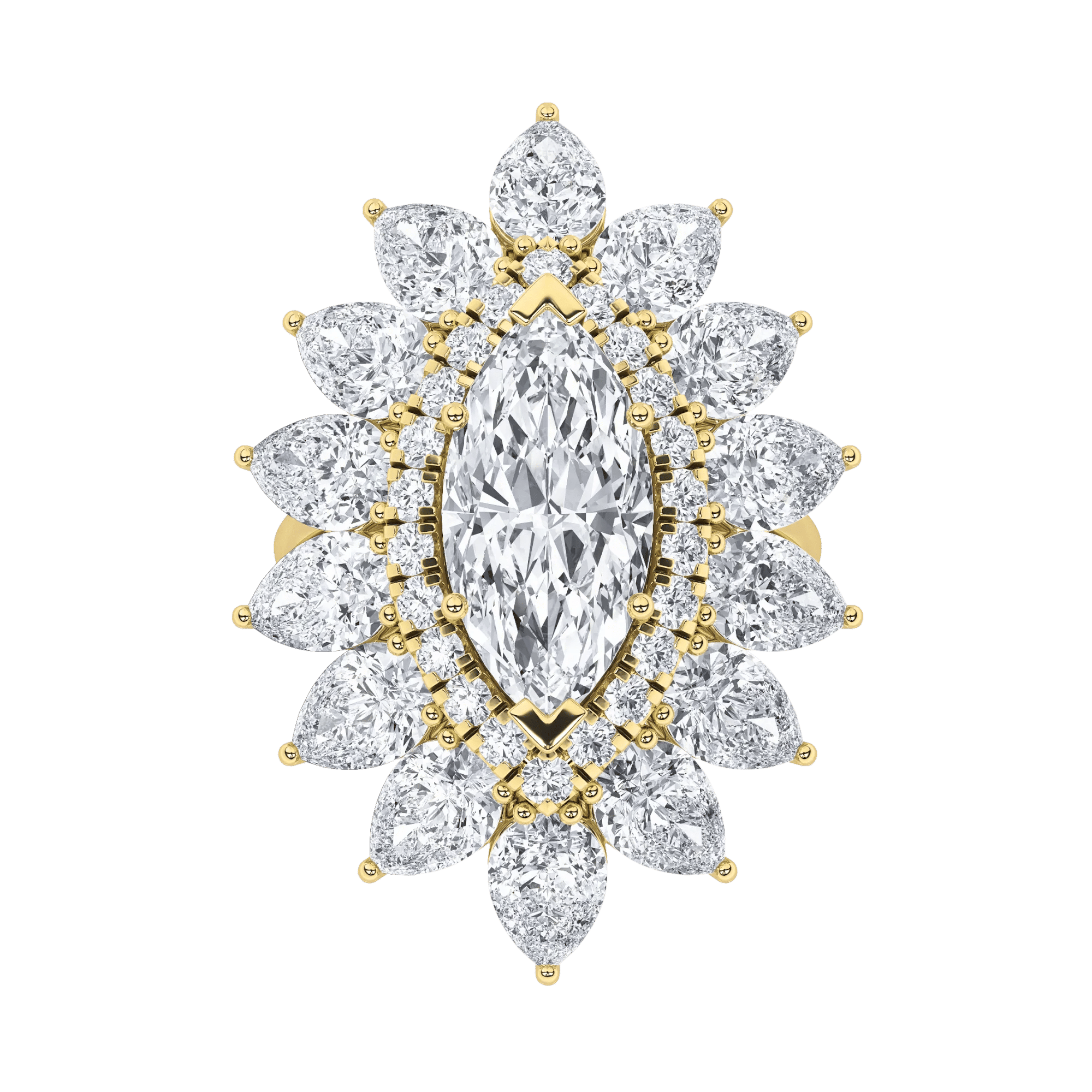 Garden Cocktail Ring 1