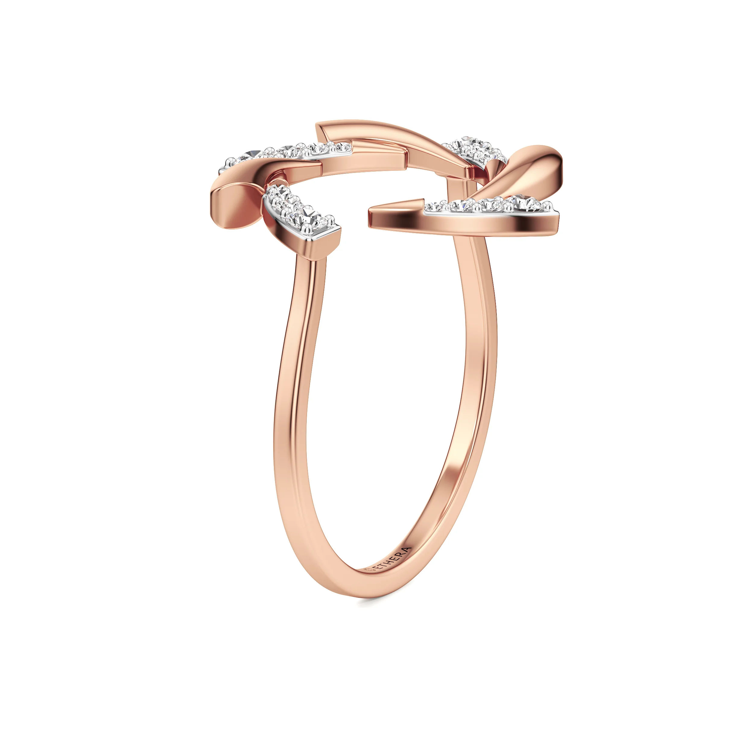 Aurora Swirl Ring 14