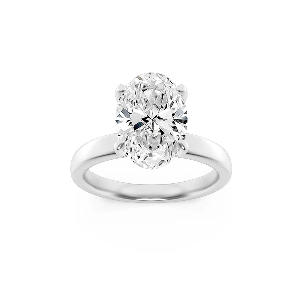 Lustre Solitaire Ring 9