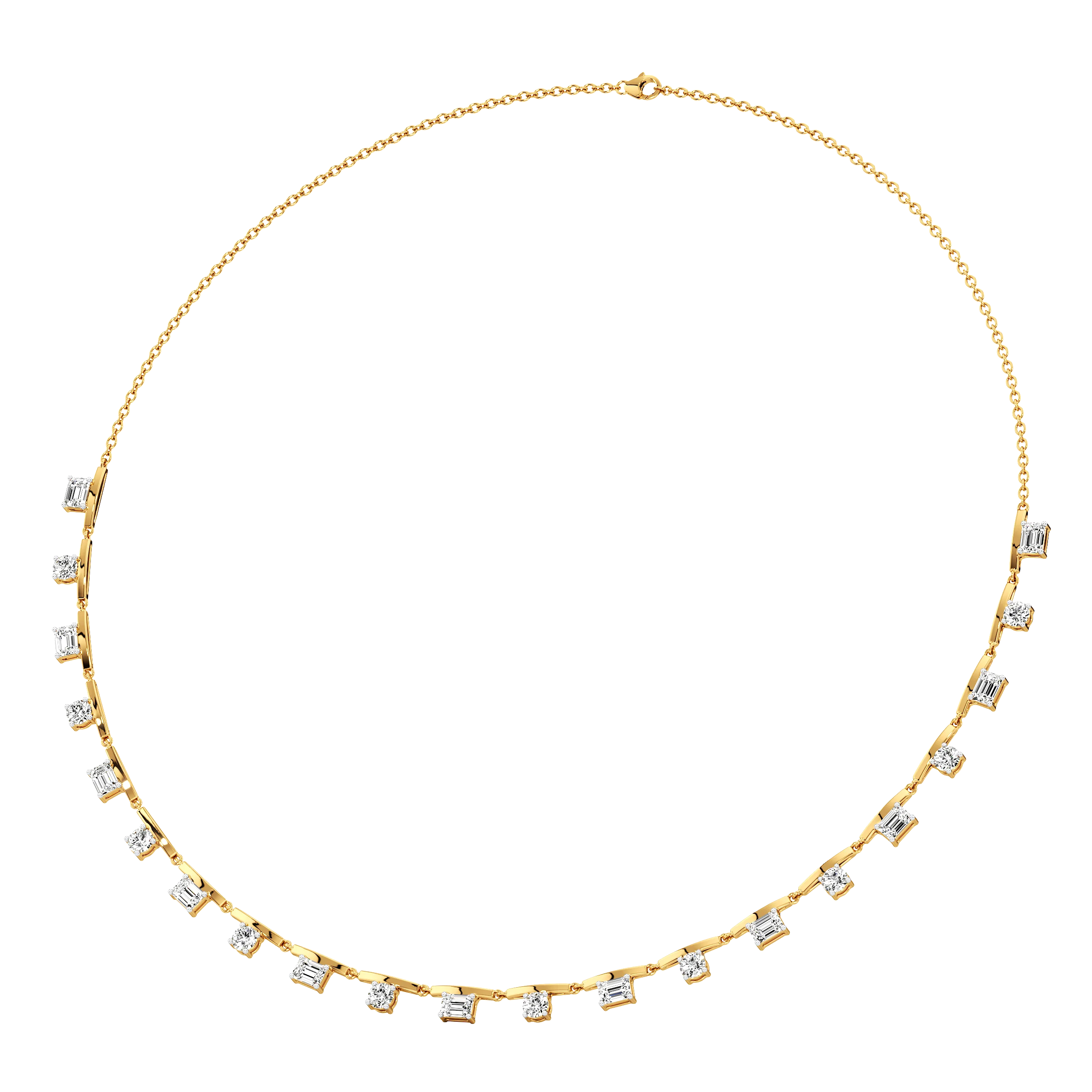 Starlight Serenade Tennis Necklace 6