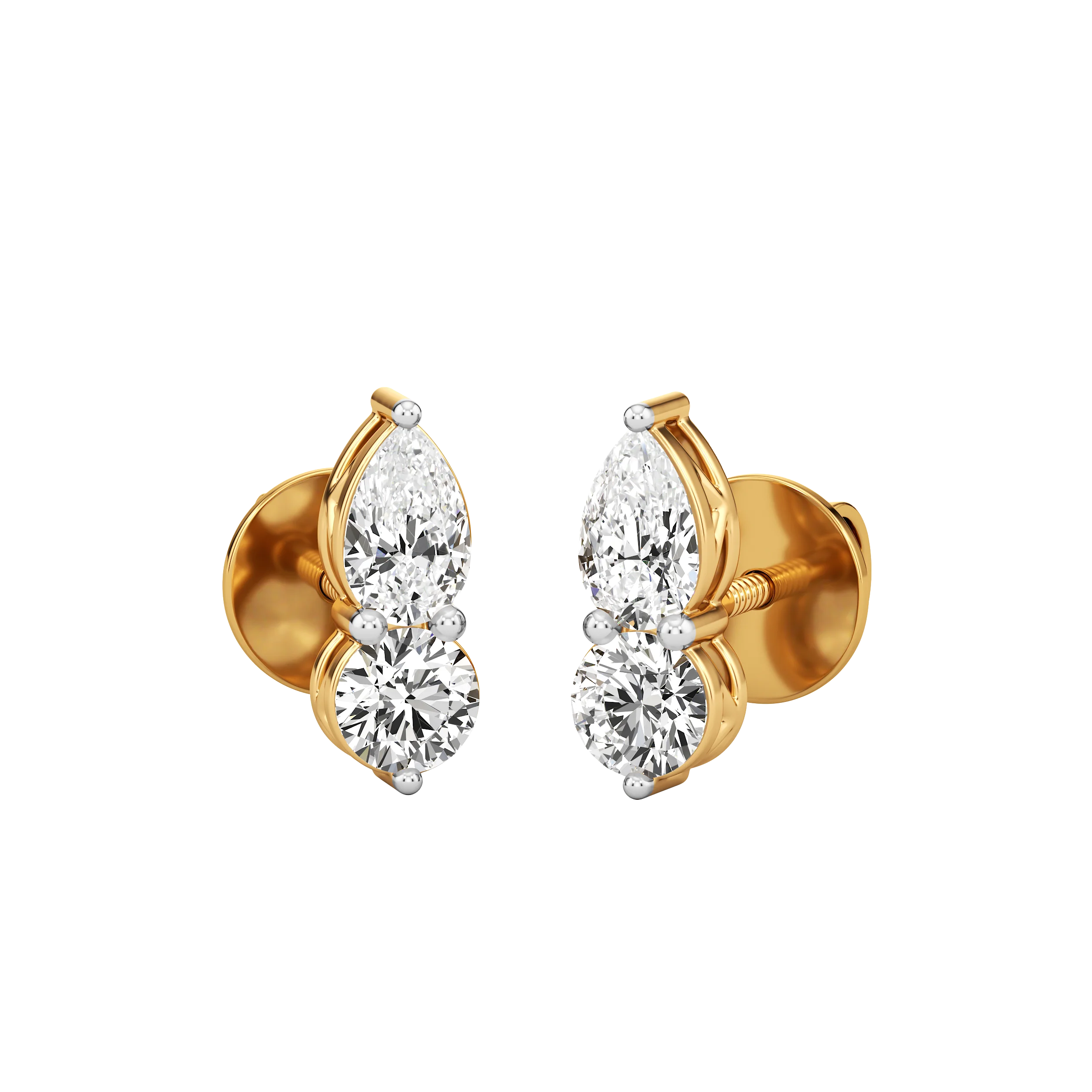 Twinleaf Cluster Studs 0