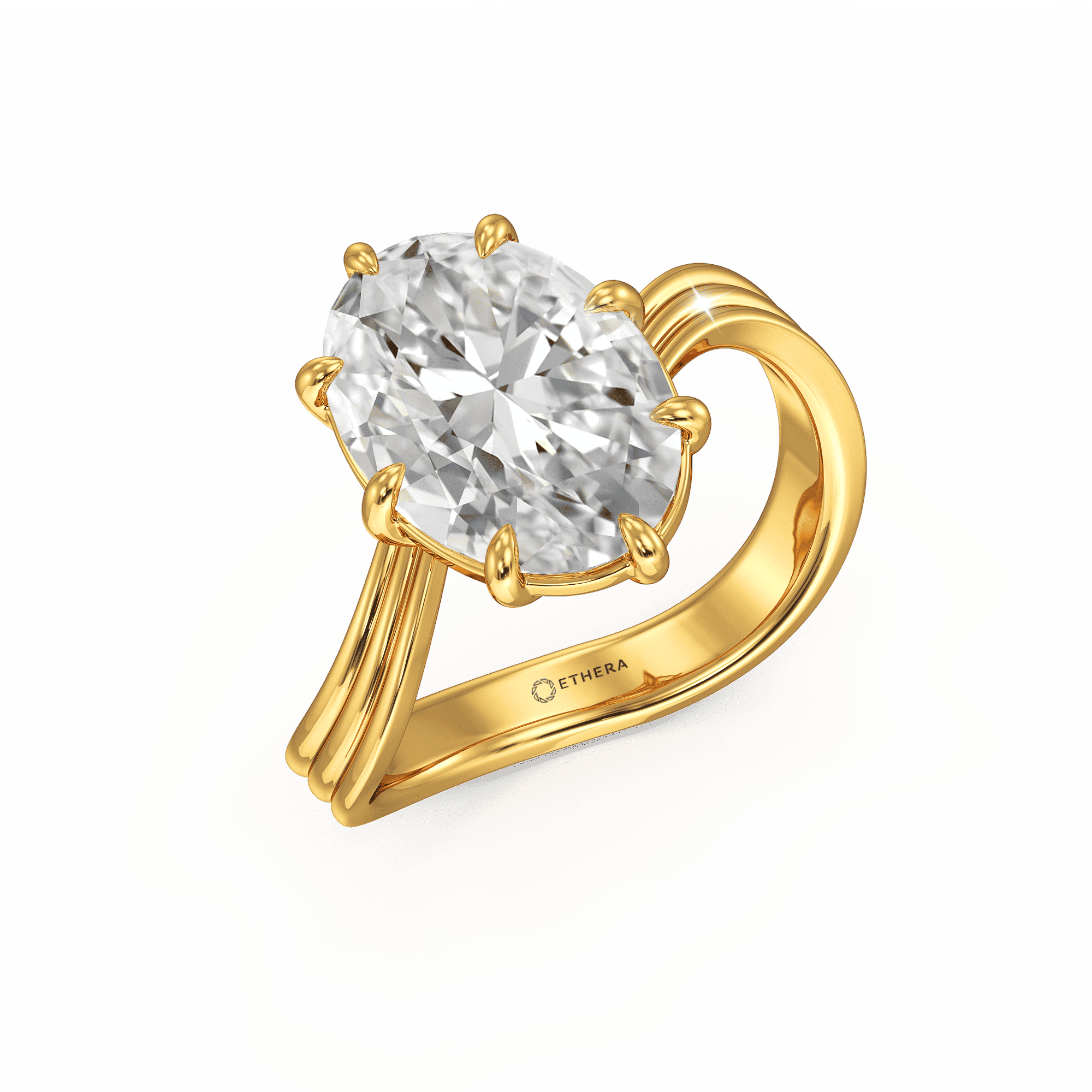 Oval Sovereign Ring 0