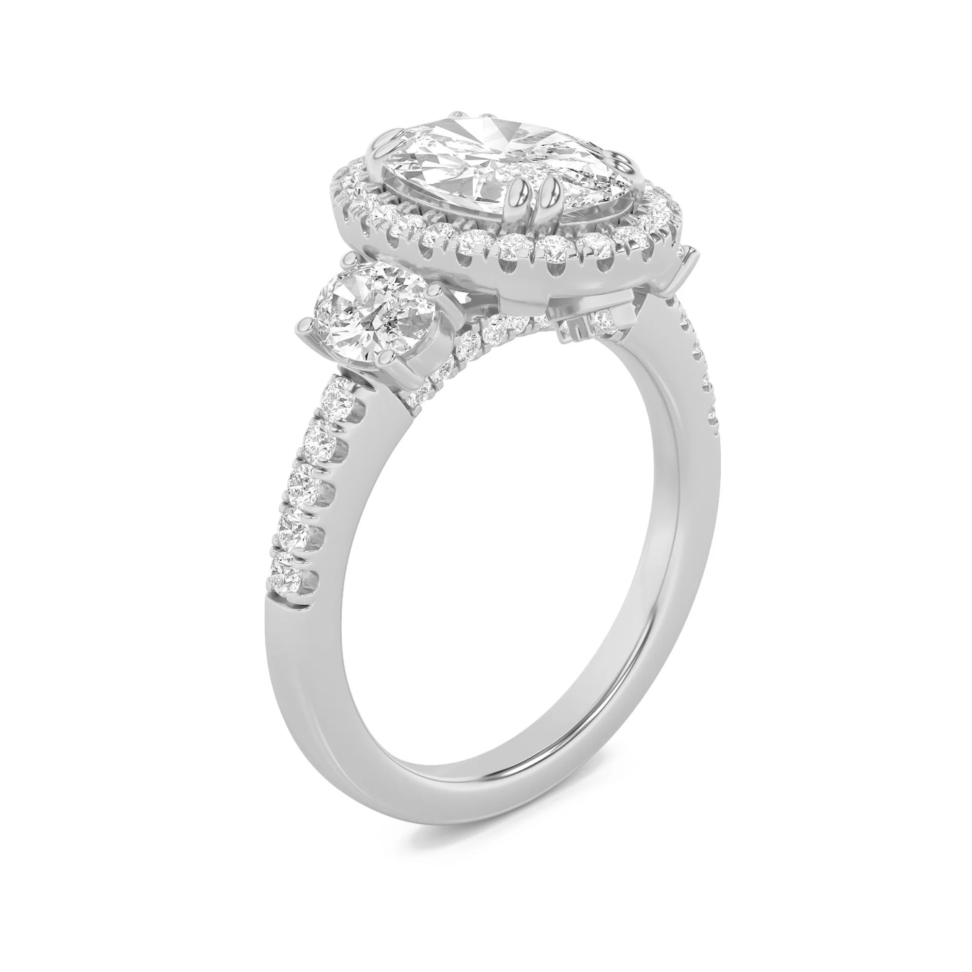 Harmony Of 3 Stone Ring 6