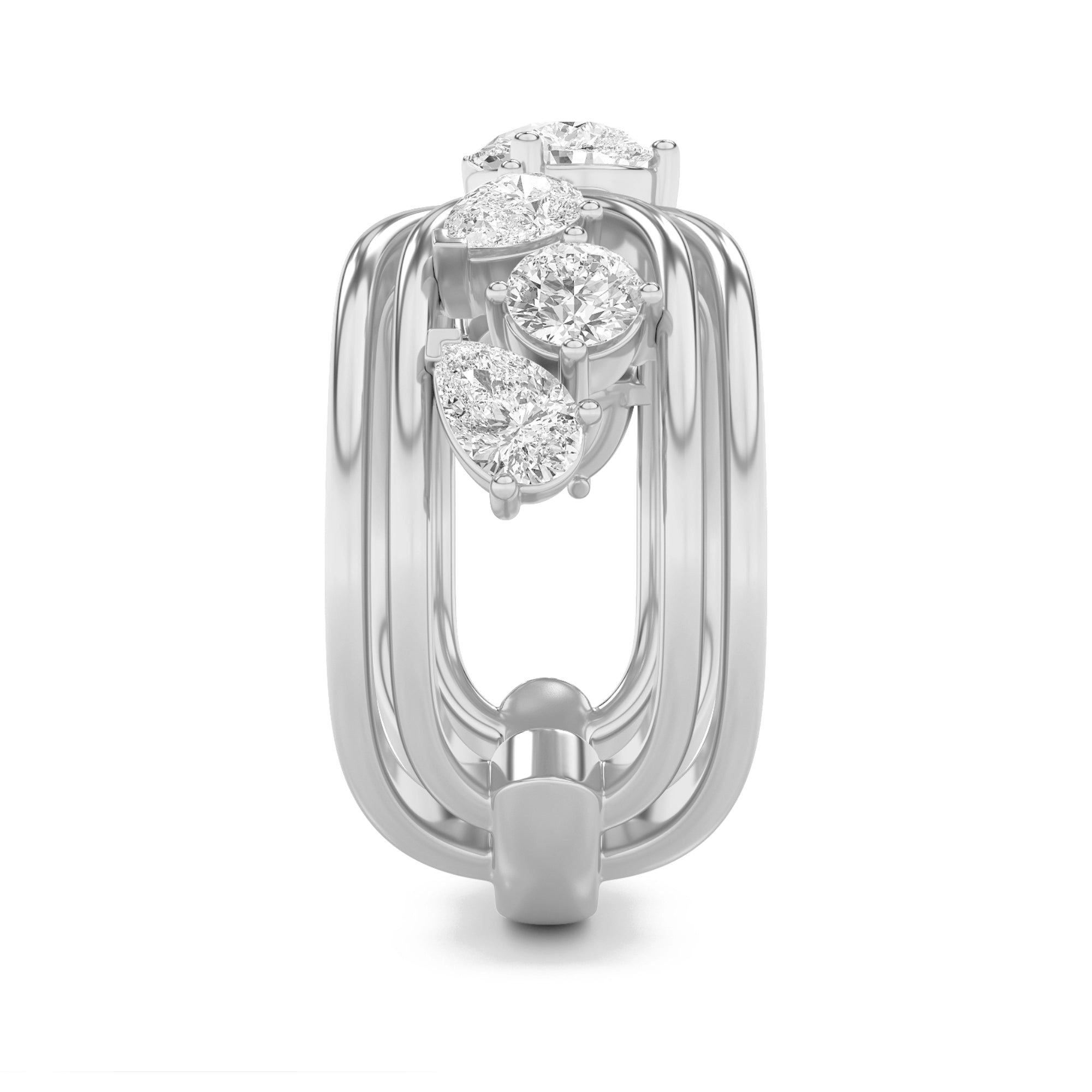 Stellar Five Cocktail Ring 9