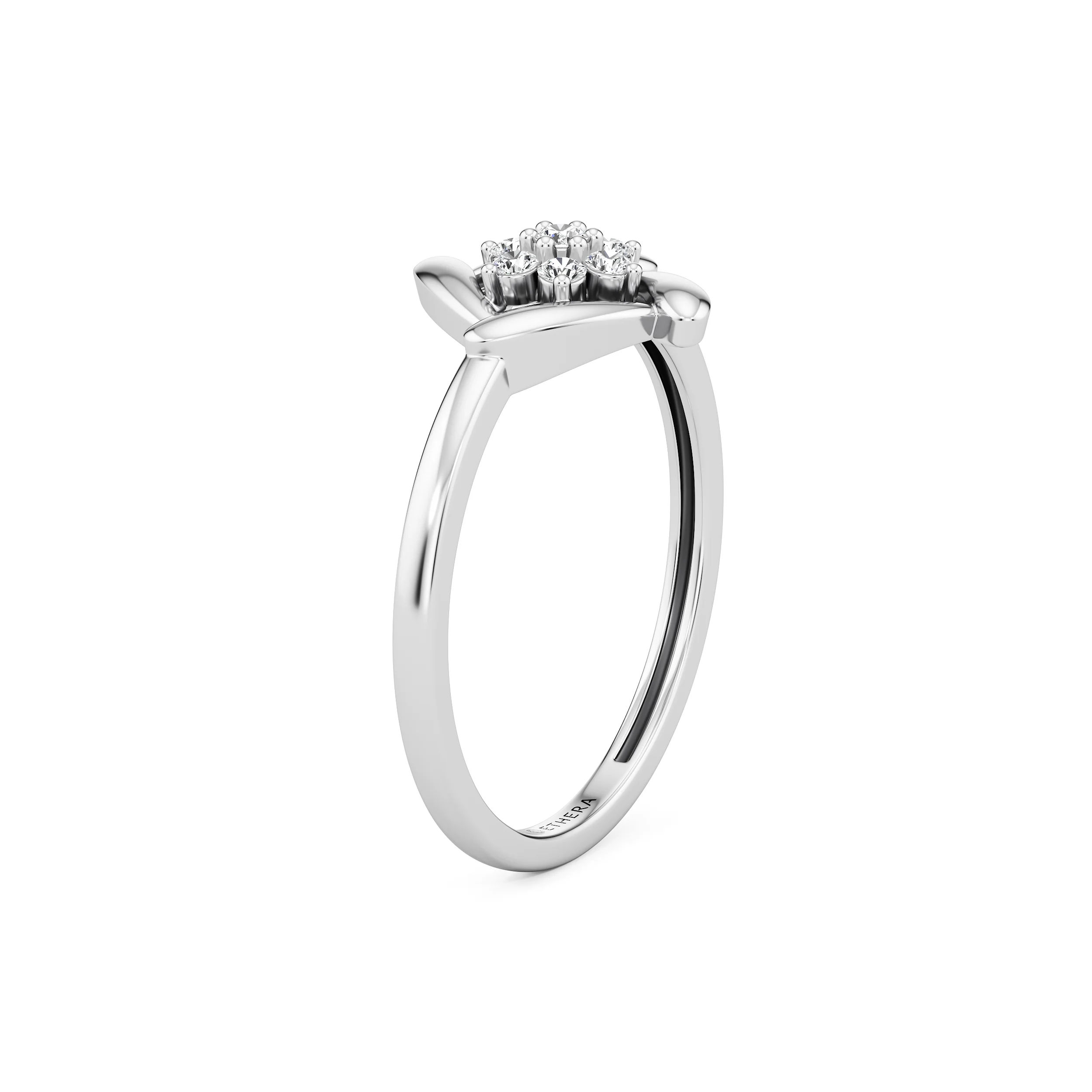 Petaline Cluster Ring 10