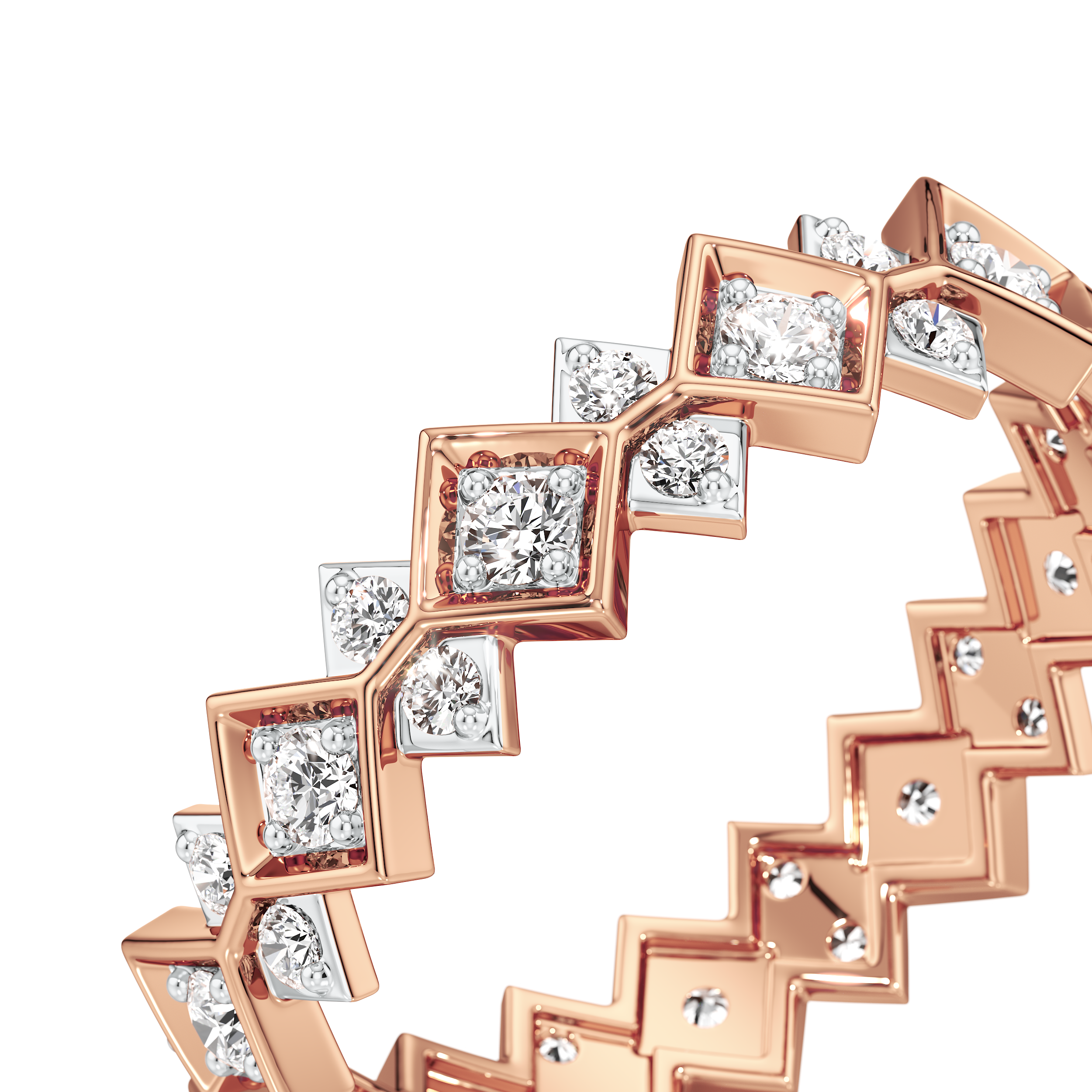 GeoGlow Diamond Band 12