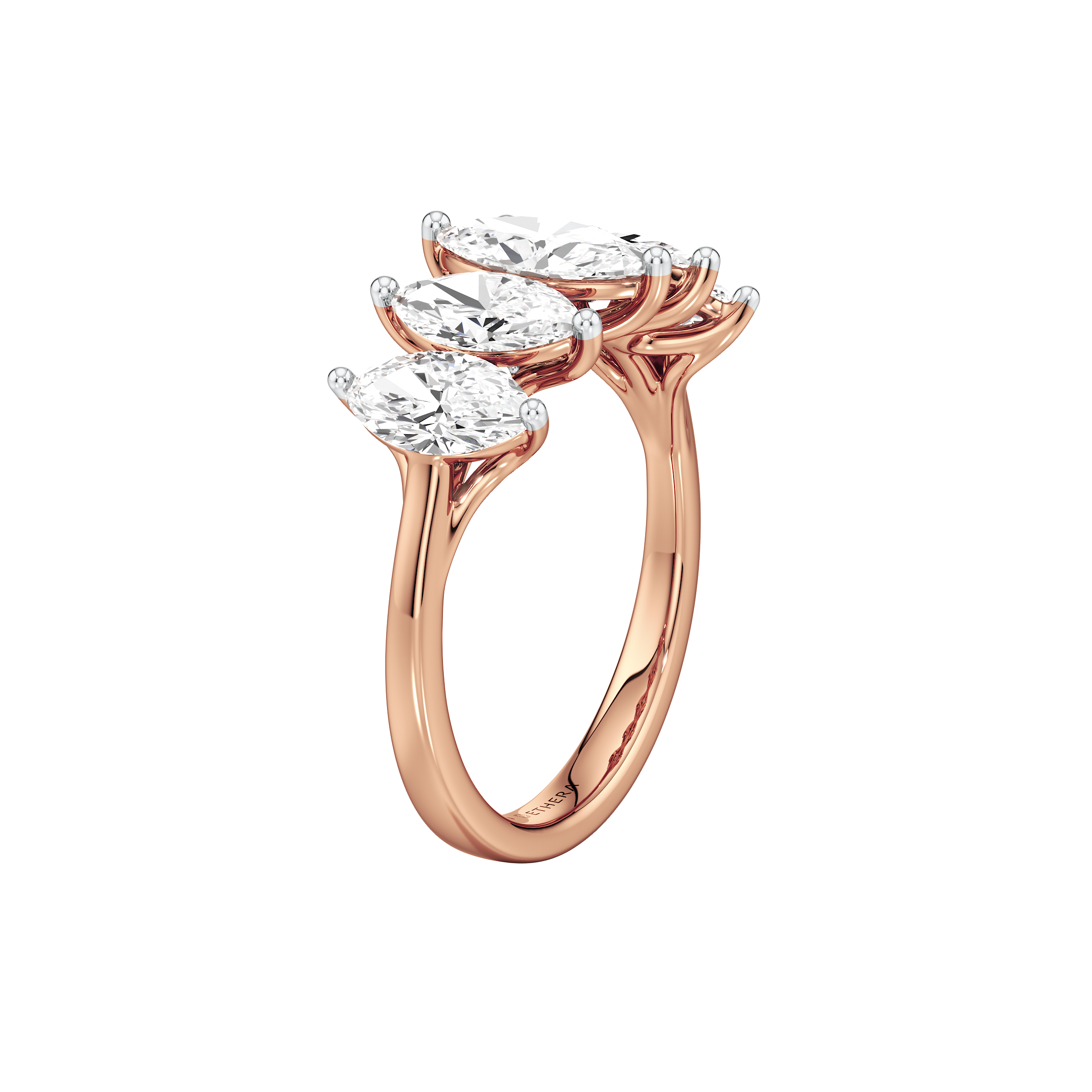 Marquise Penta Five Stone Ring 13