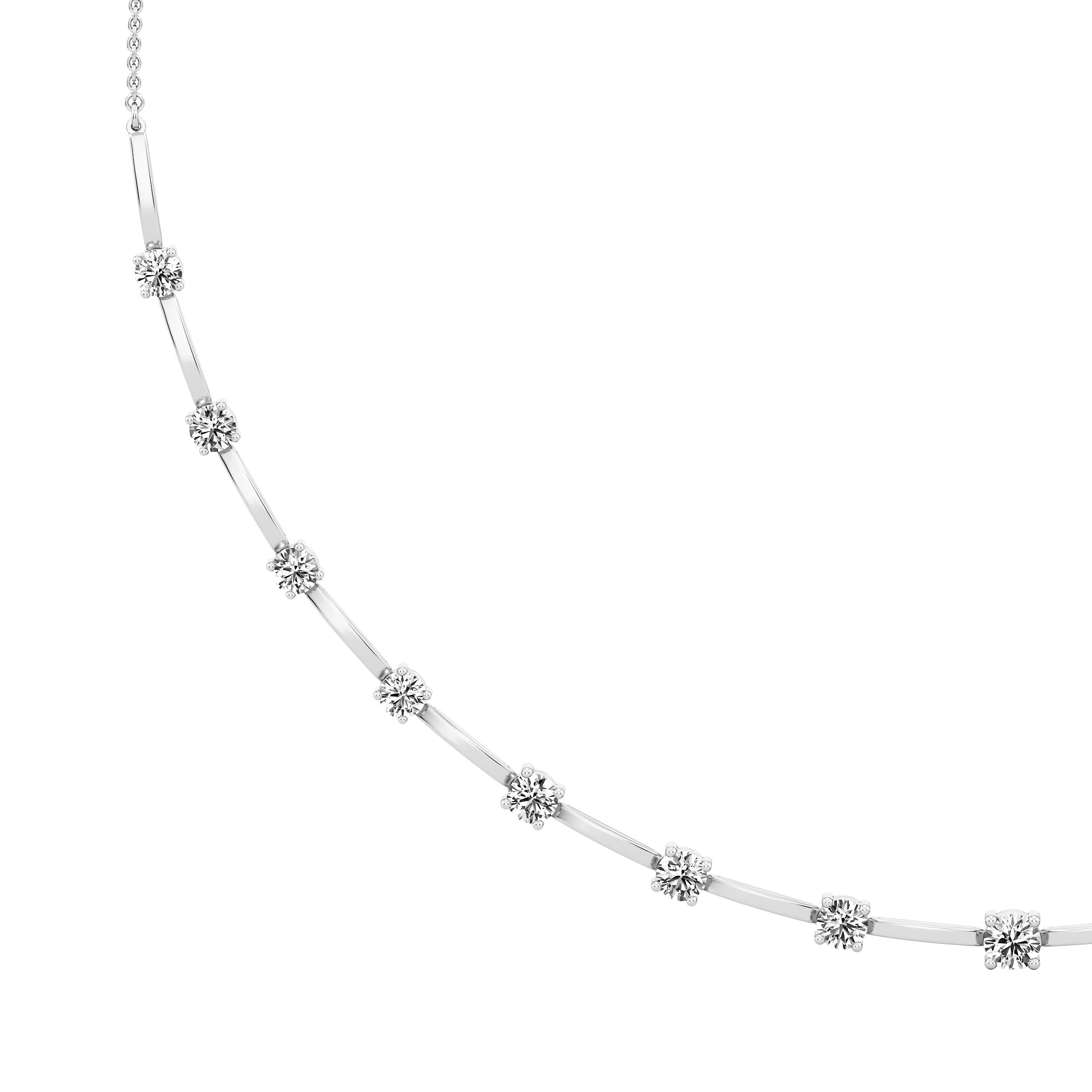 Cadence Line Necklace 5