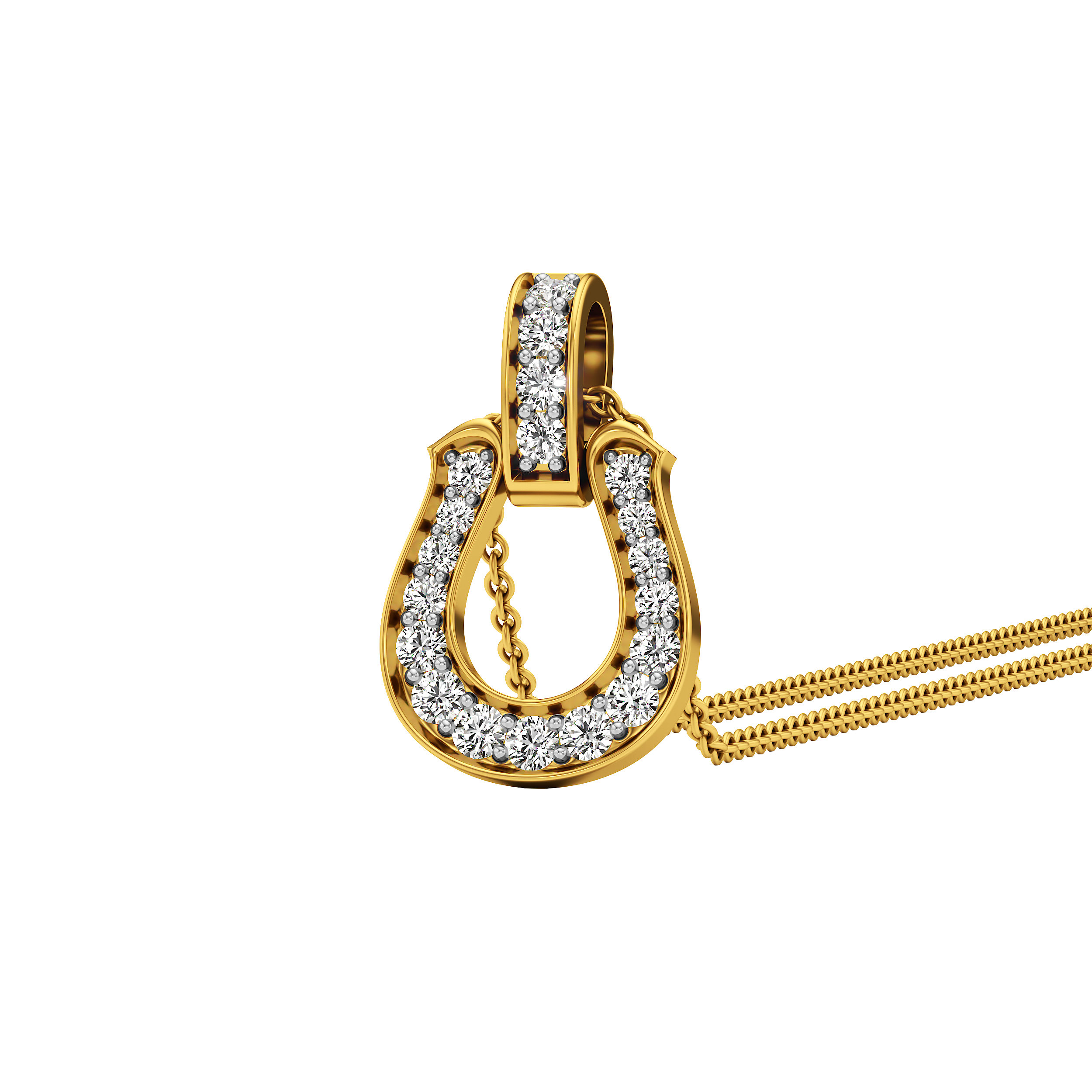 PaveLoop Link Charm 0