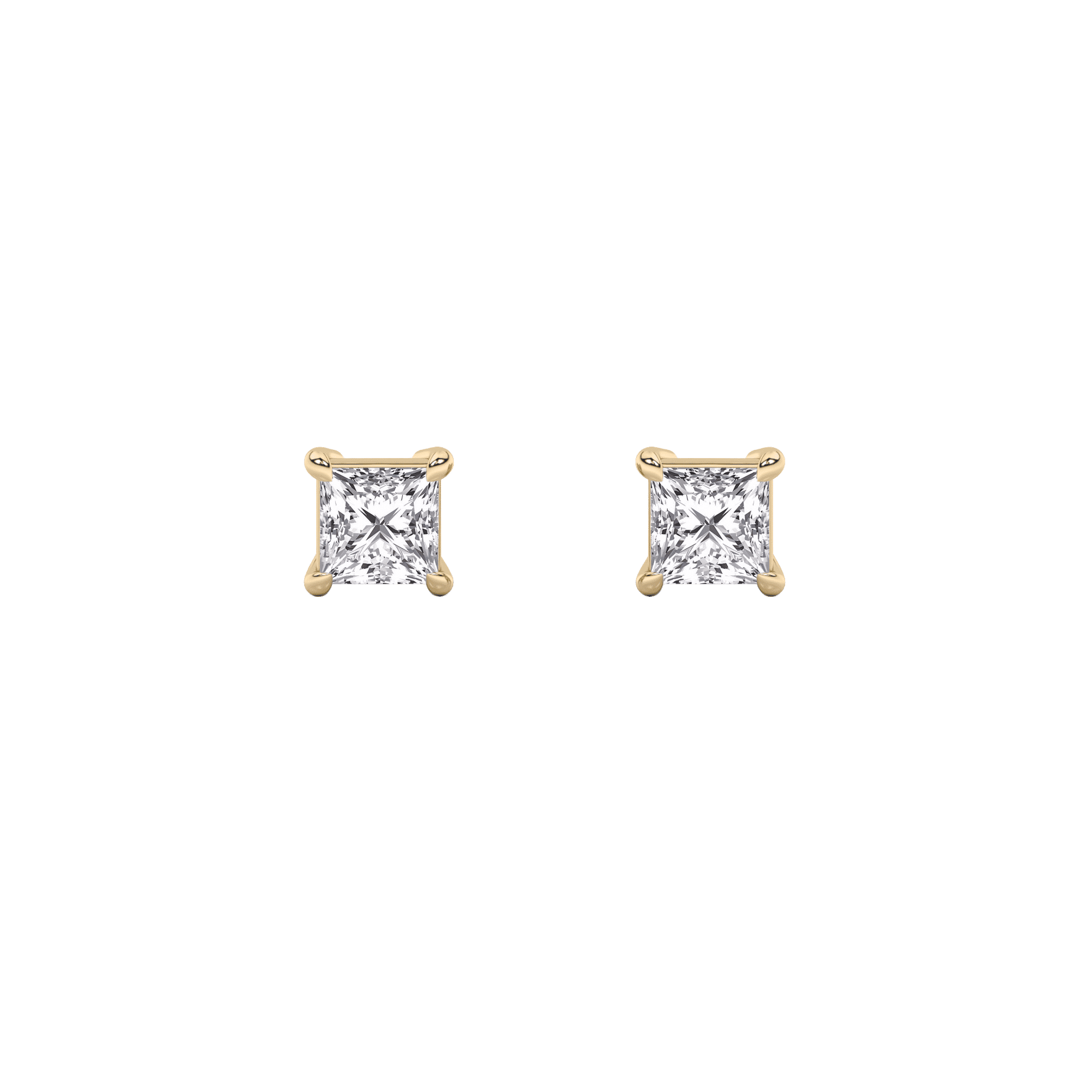Square Shine Studs 4