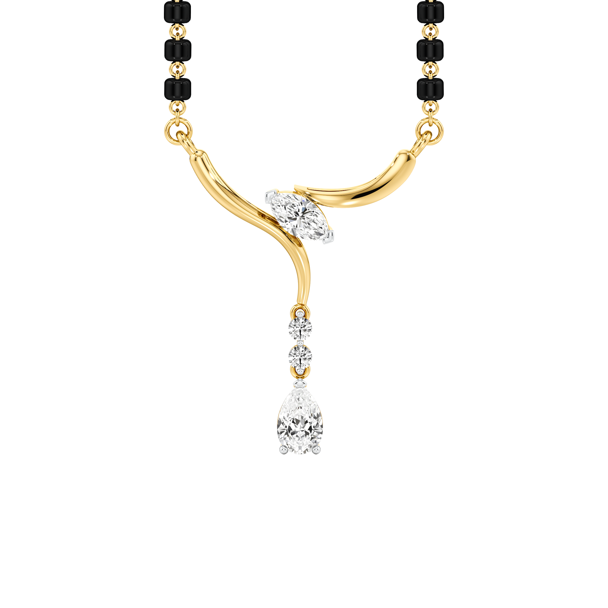 Y Bond Mangalsutra hover