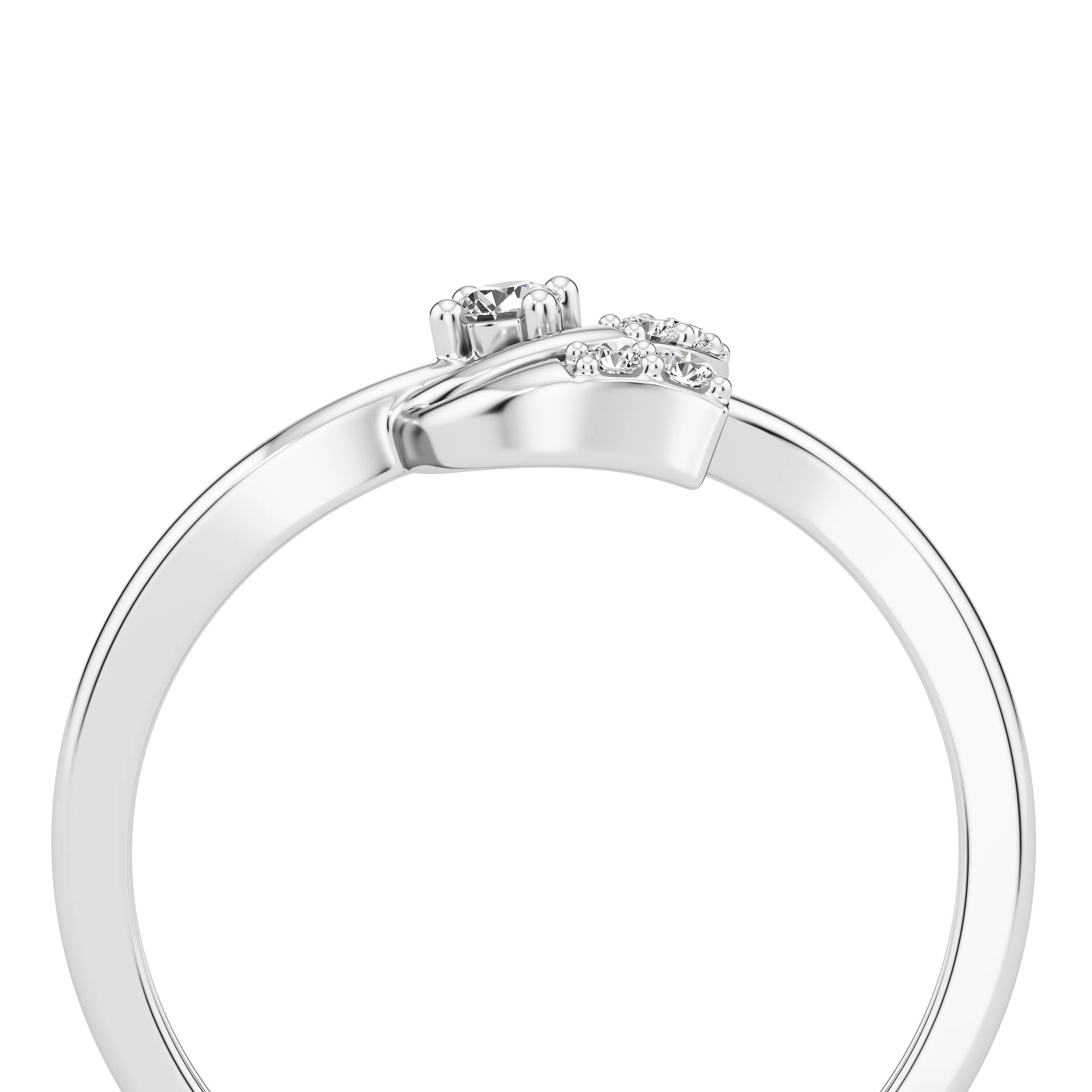 Twirl Bloom Diamond Ring 12