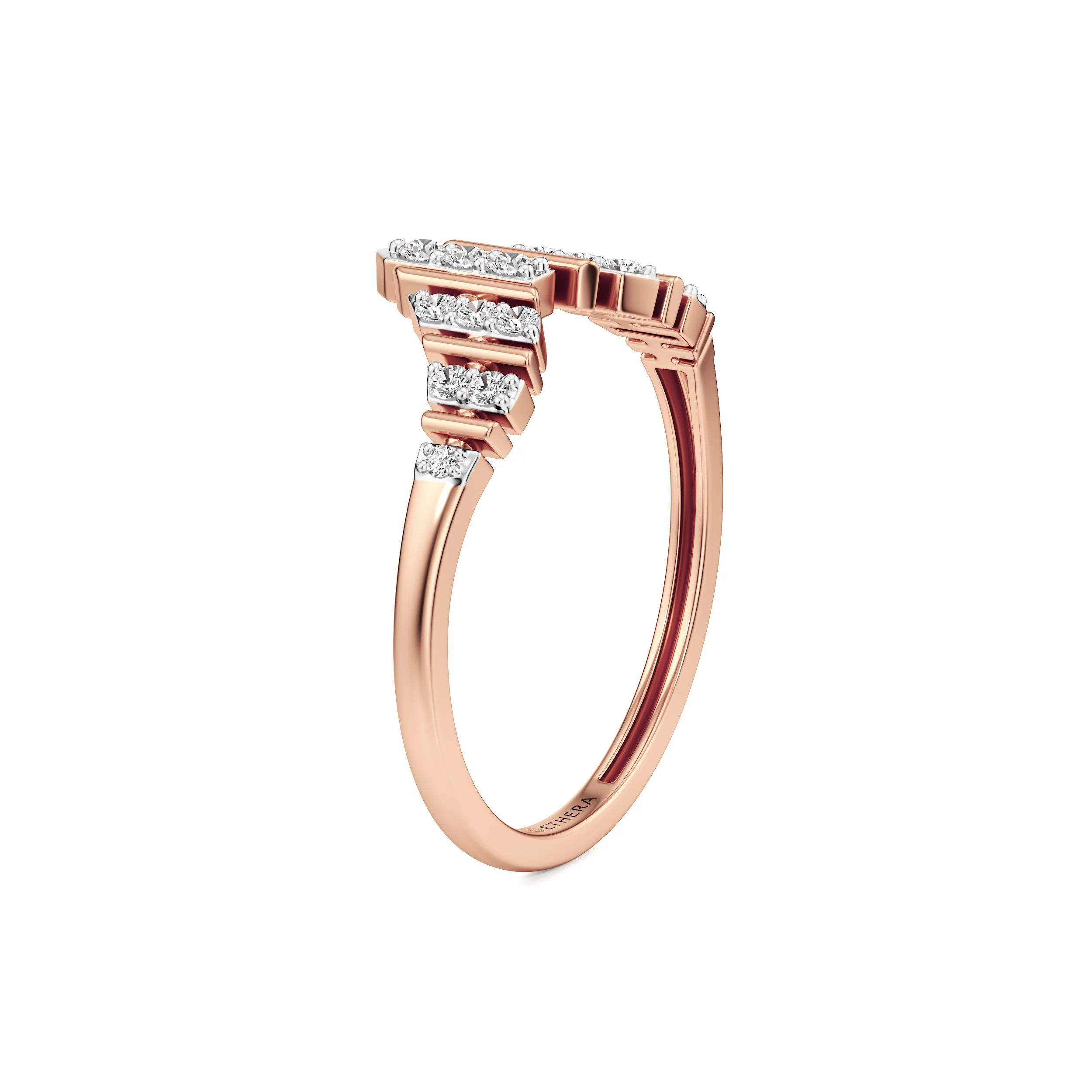 Radiant Edge Diamond Ring 14
