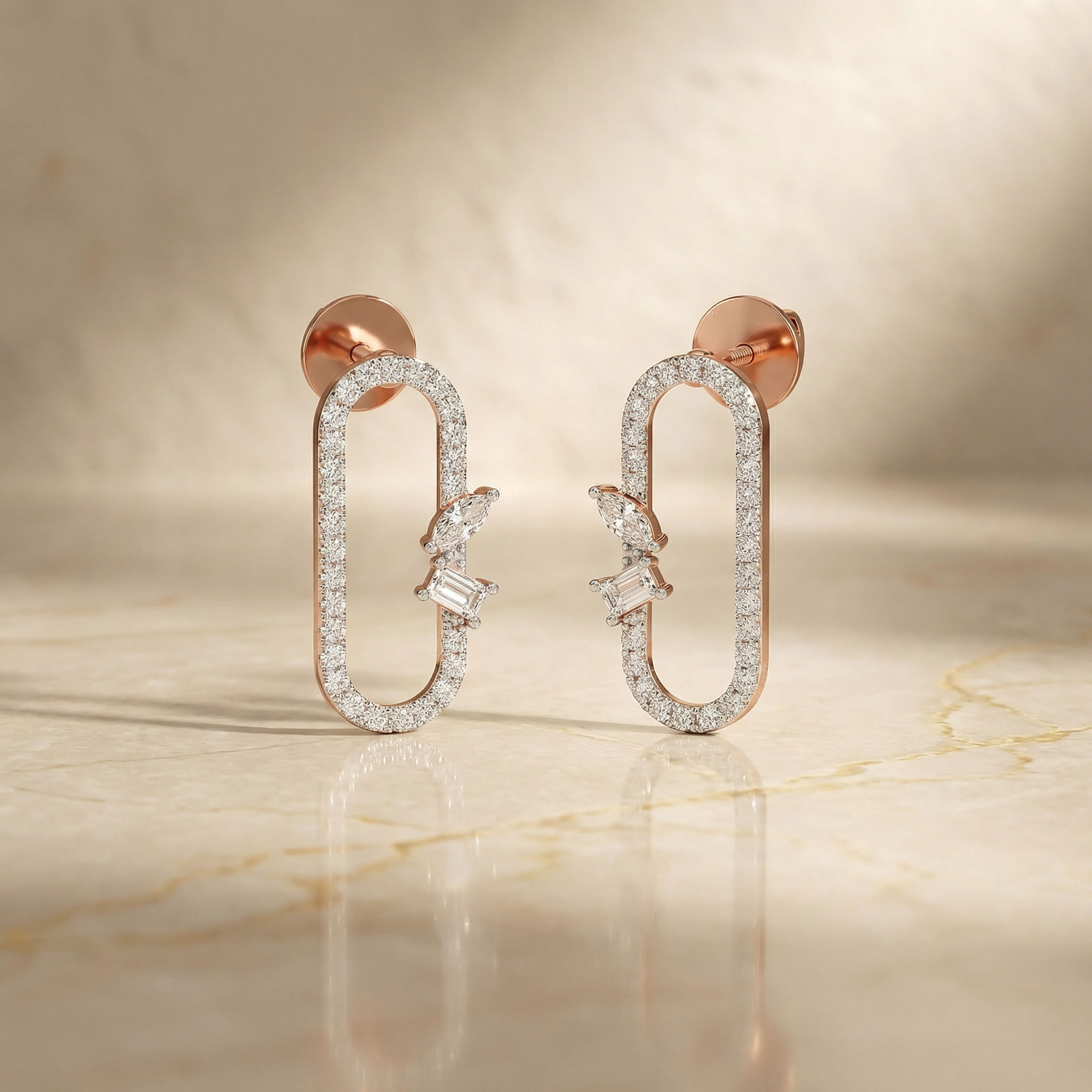 Lustre Link Earrings 2