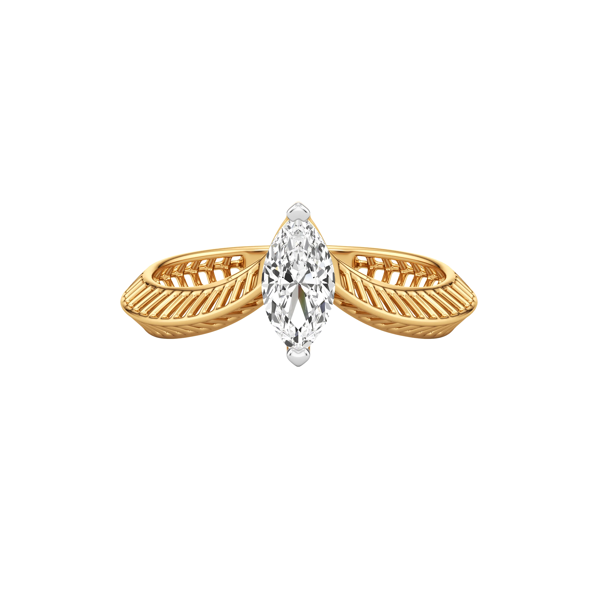 Marquise Flow Diamond Ring 3