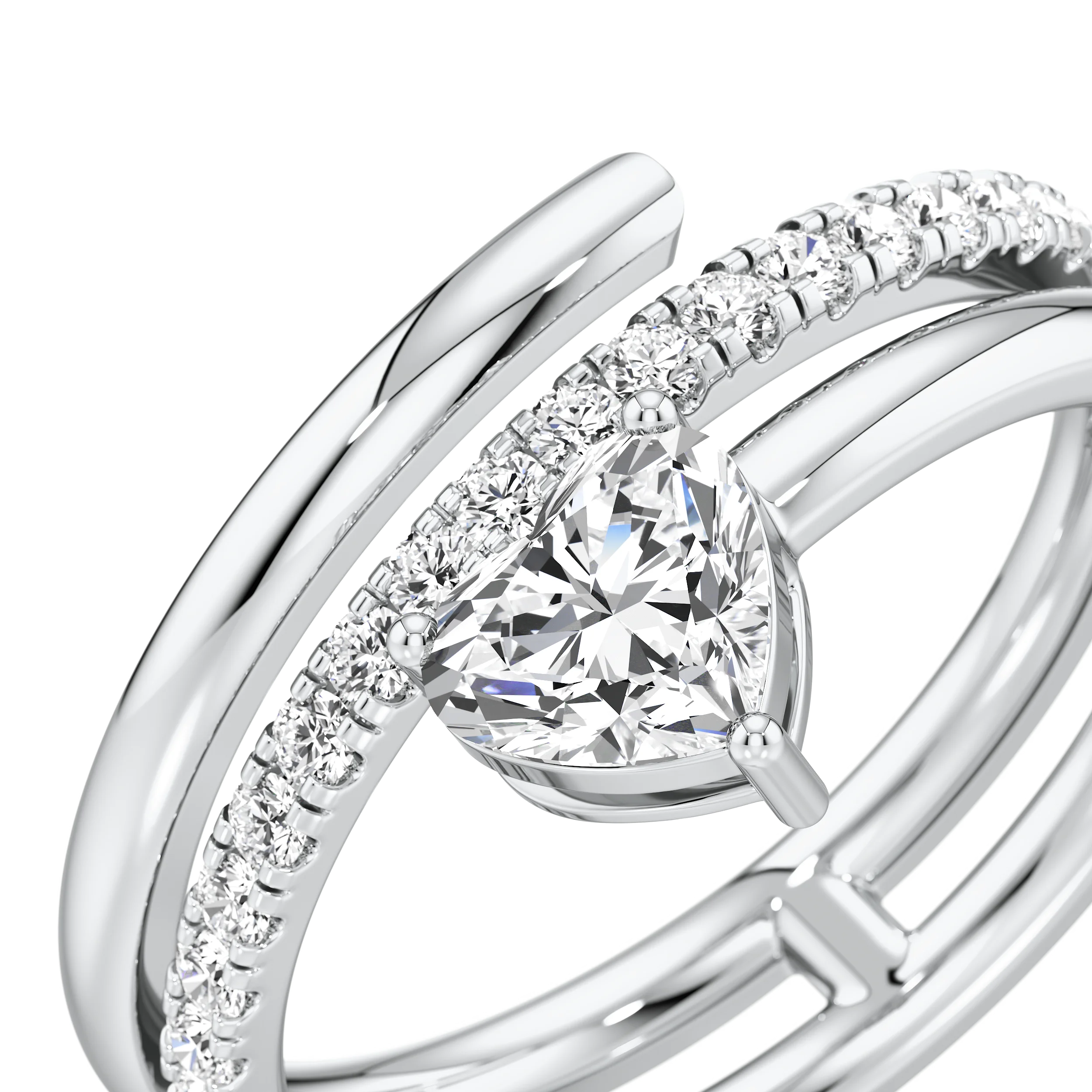 Heartfelt Majesty Solitaire Ring 8