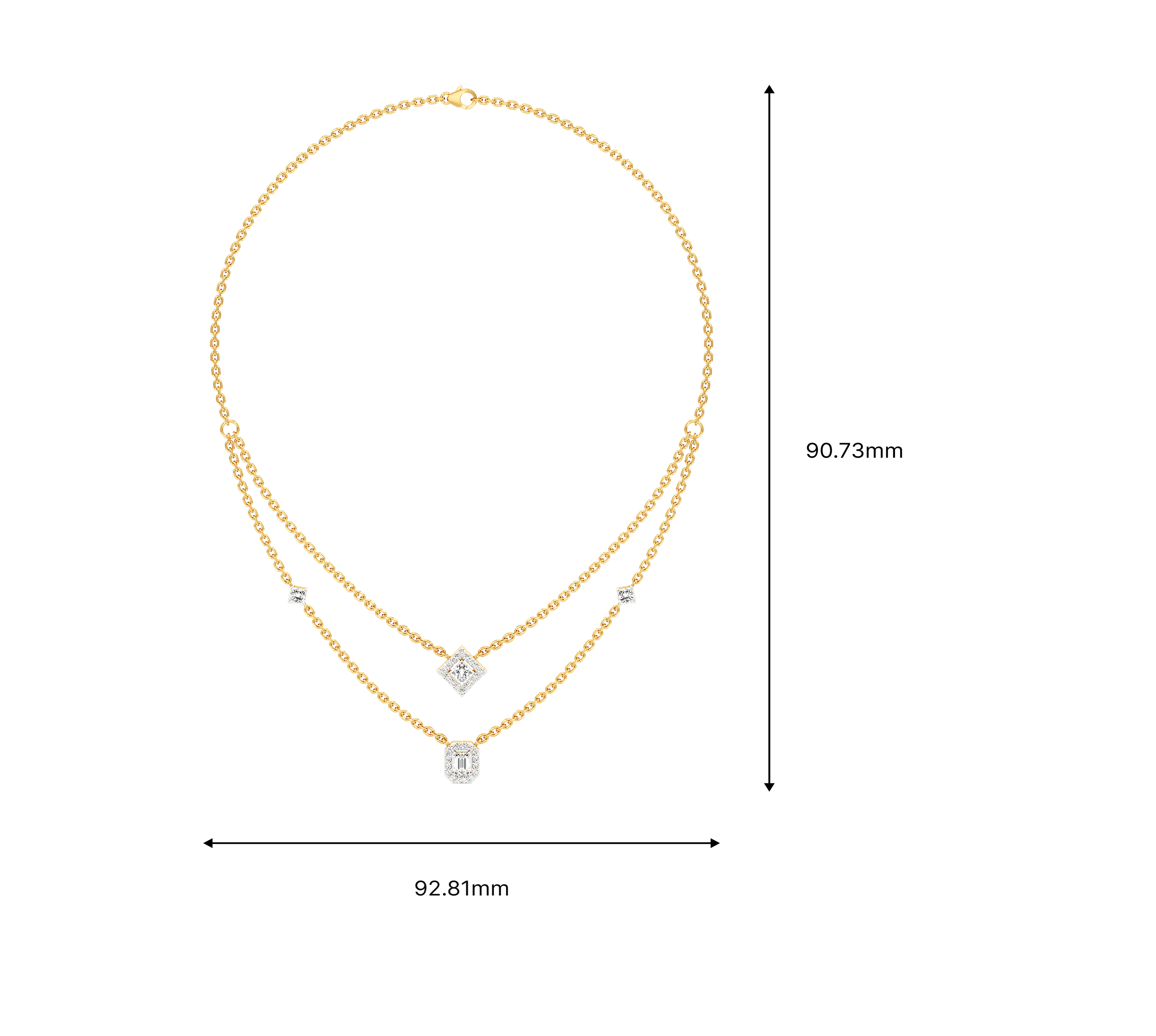 Prism Layers Necklace 2