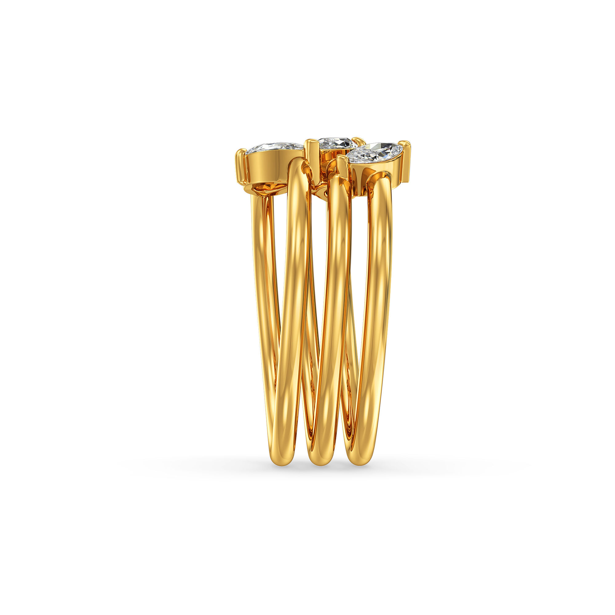 Cosmic Trail Band Ring 3