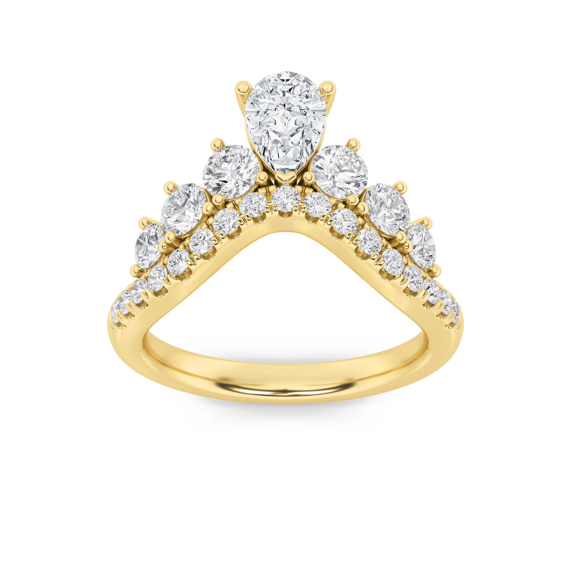 Aurora Crown Ring 0