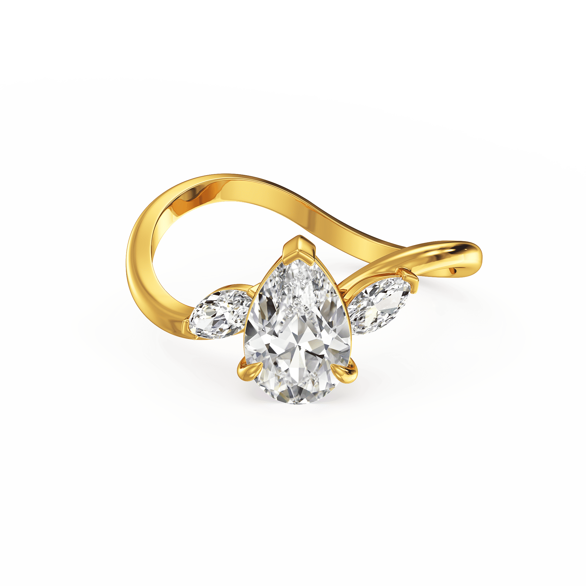 Winged Flora Ring 0