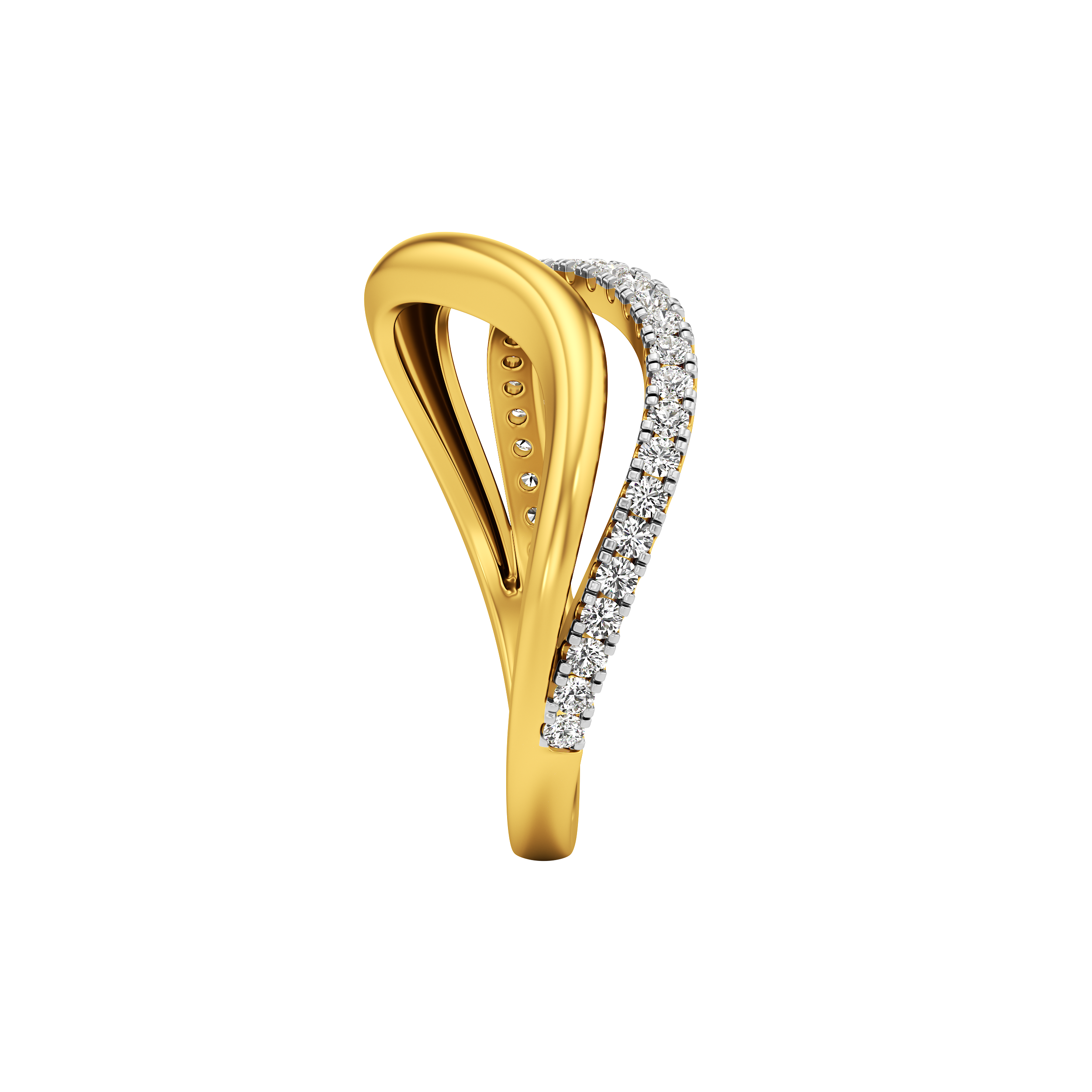 Waveline Stack Ring 2