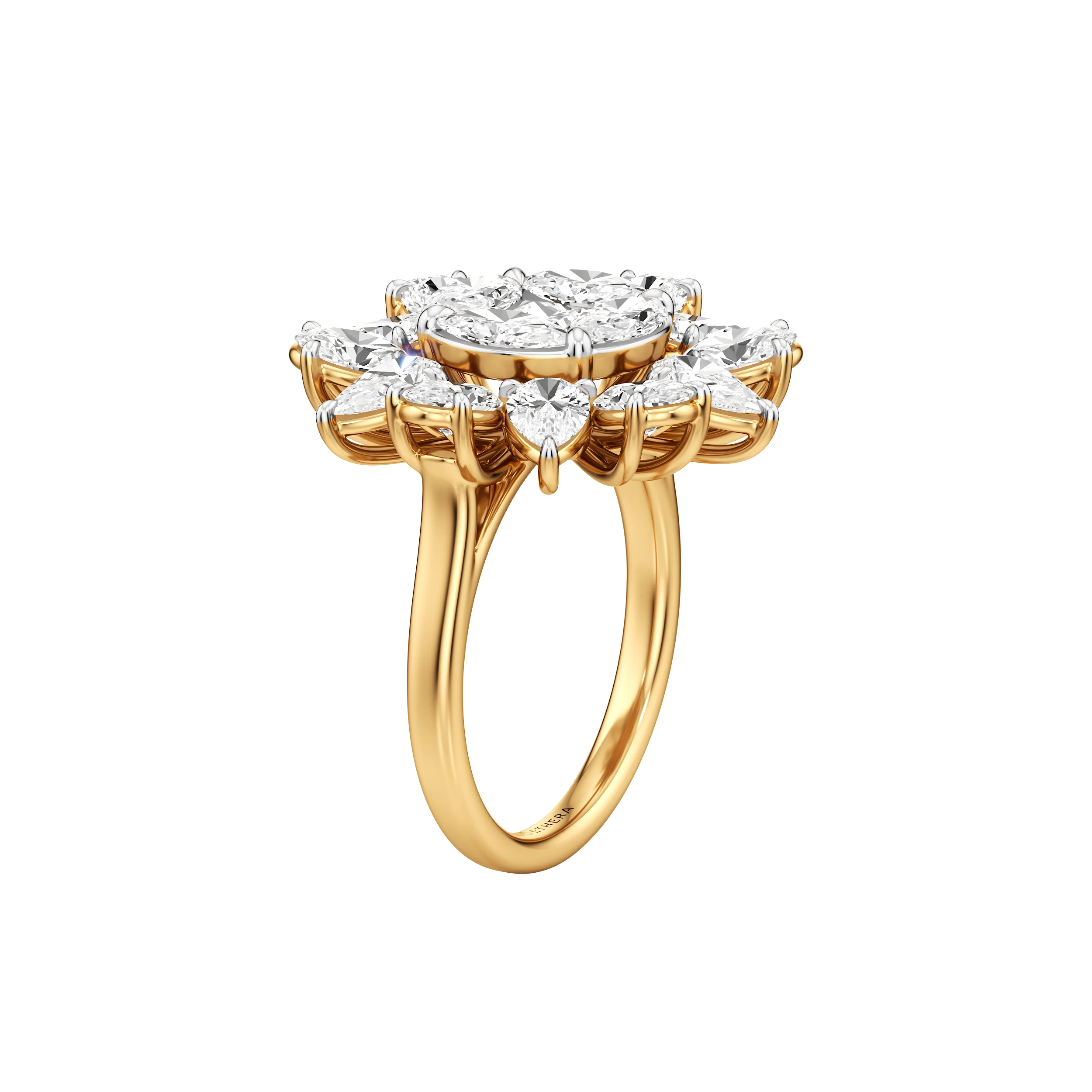 Frosted Bloom Ring 4