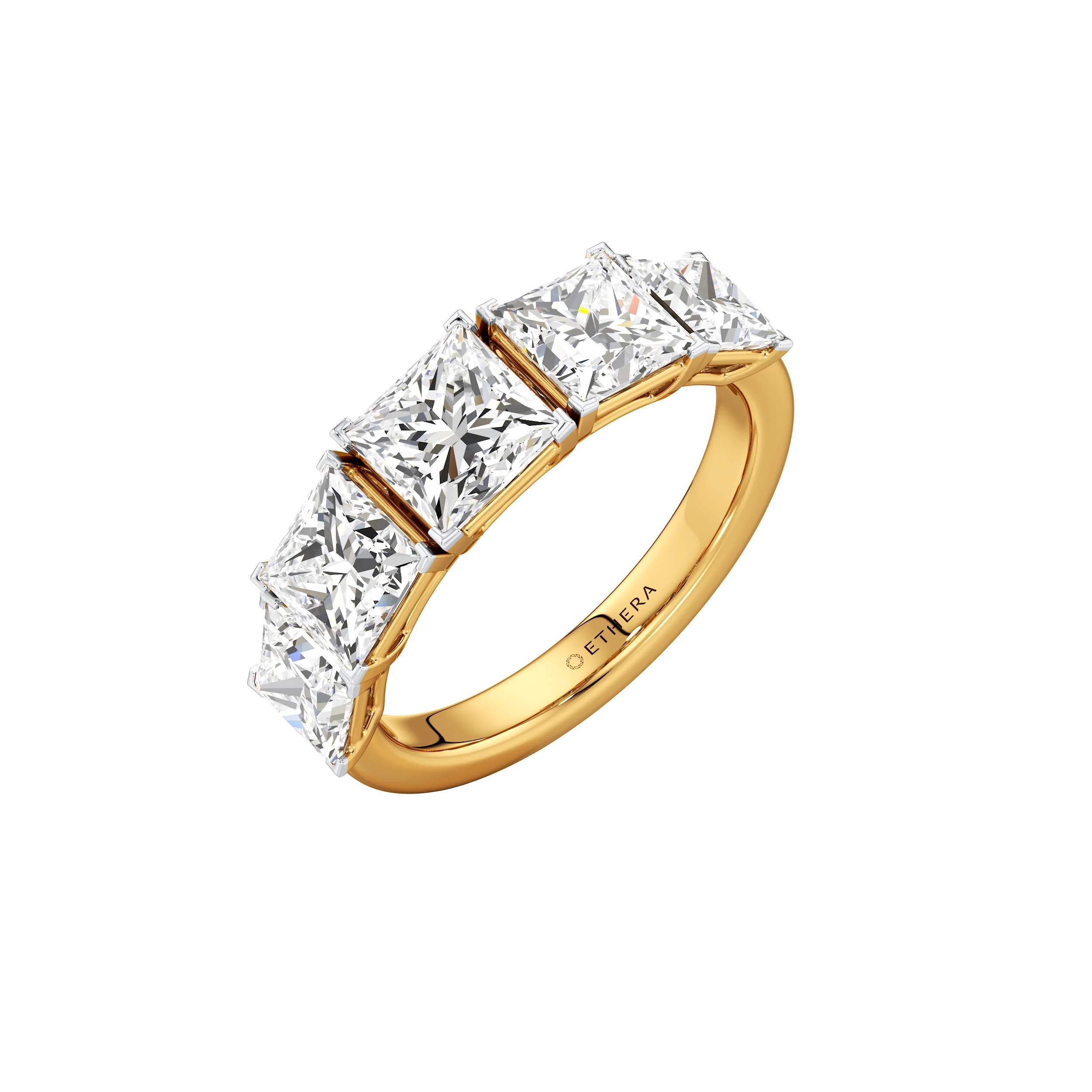 Radiant Quintet 5 Stone Ring 5