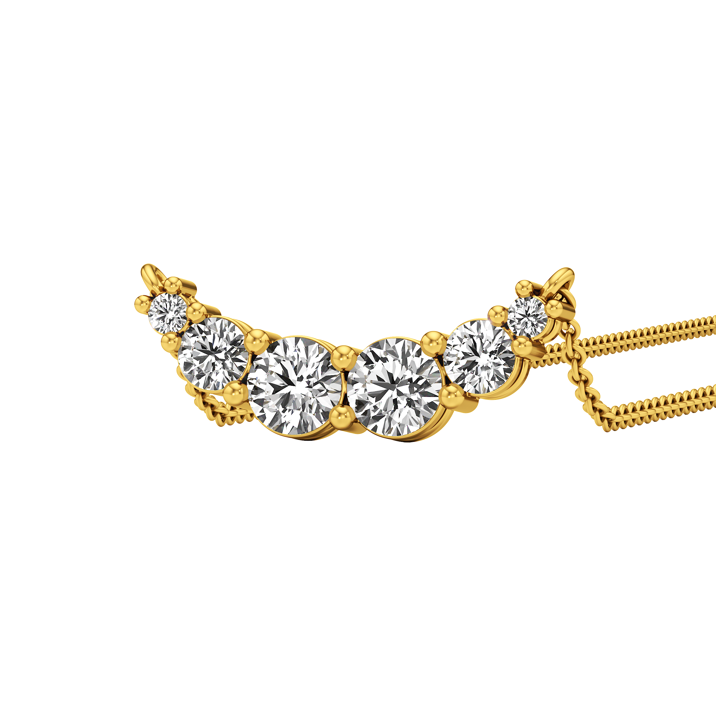 Curveglow Station Necklace
