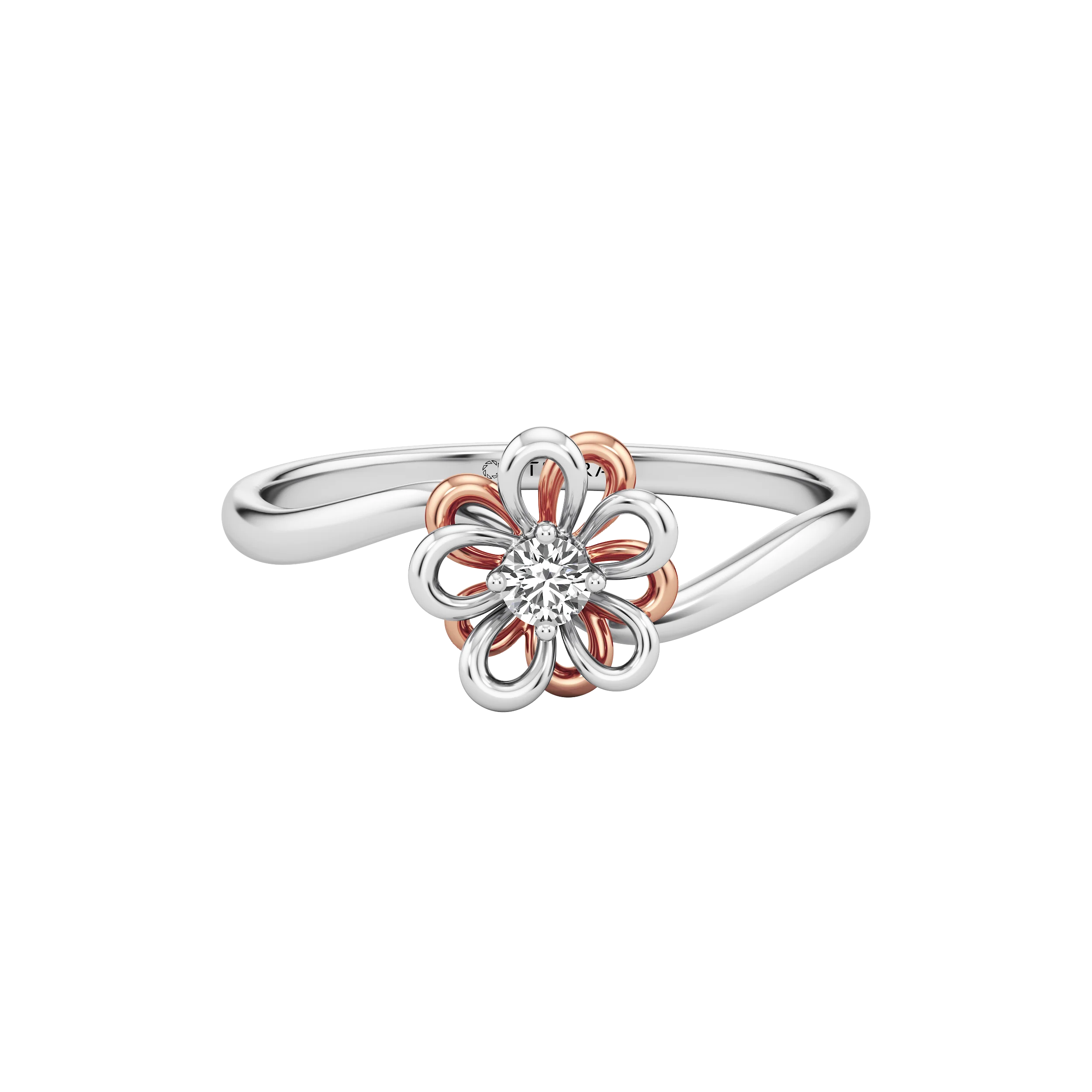 Rosette Loop Ring 9