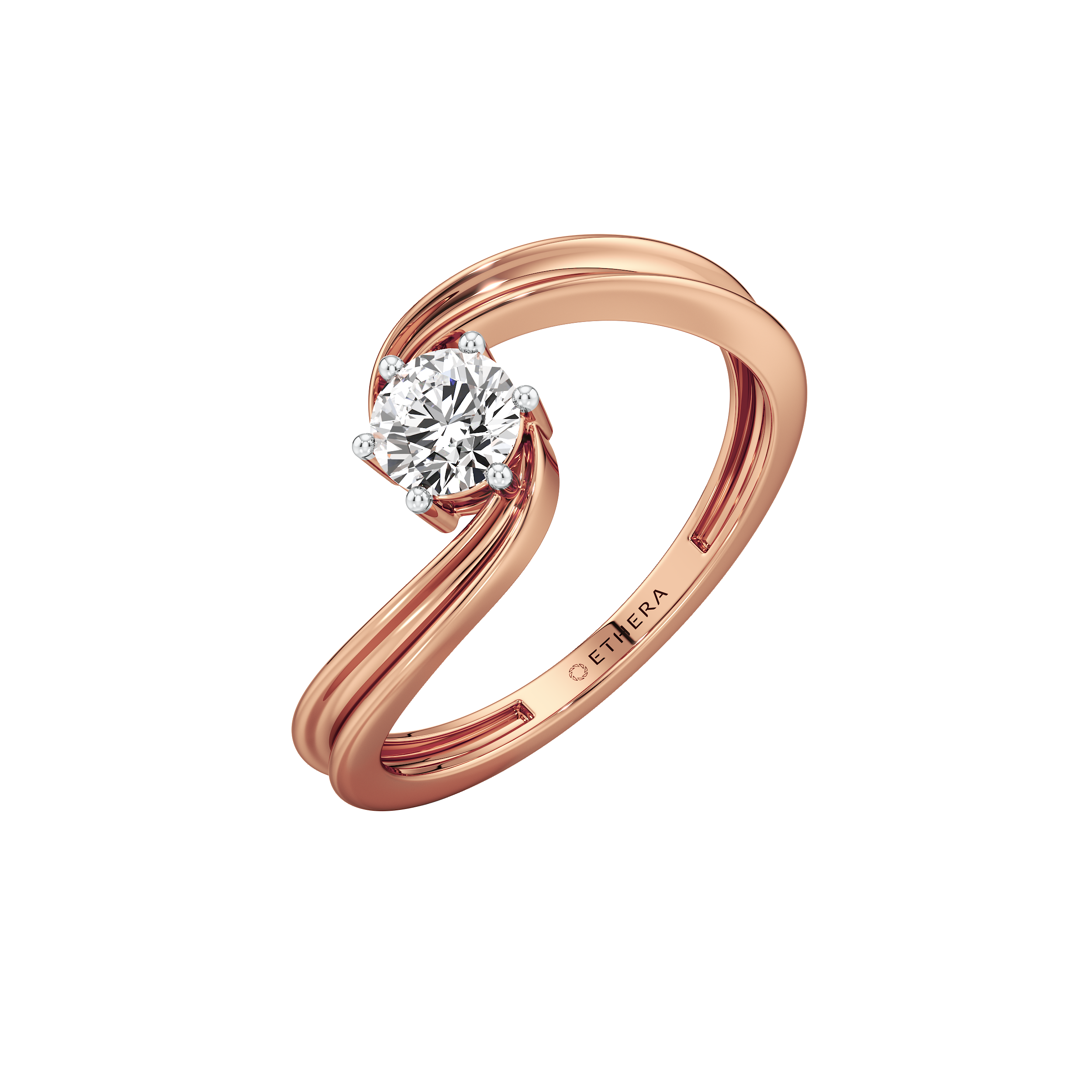 Glide Solitaire Ring 11