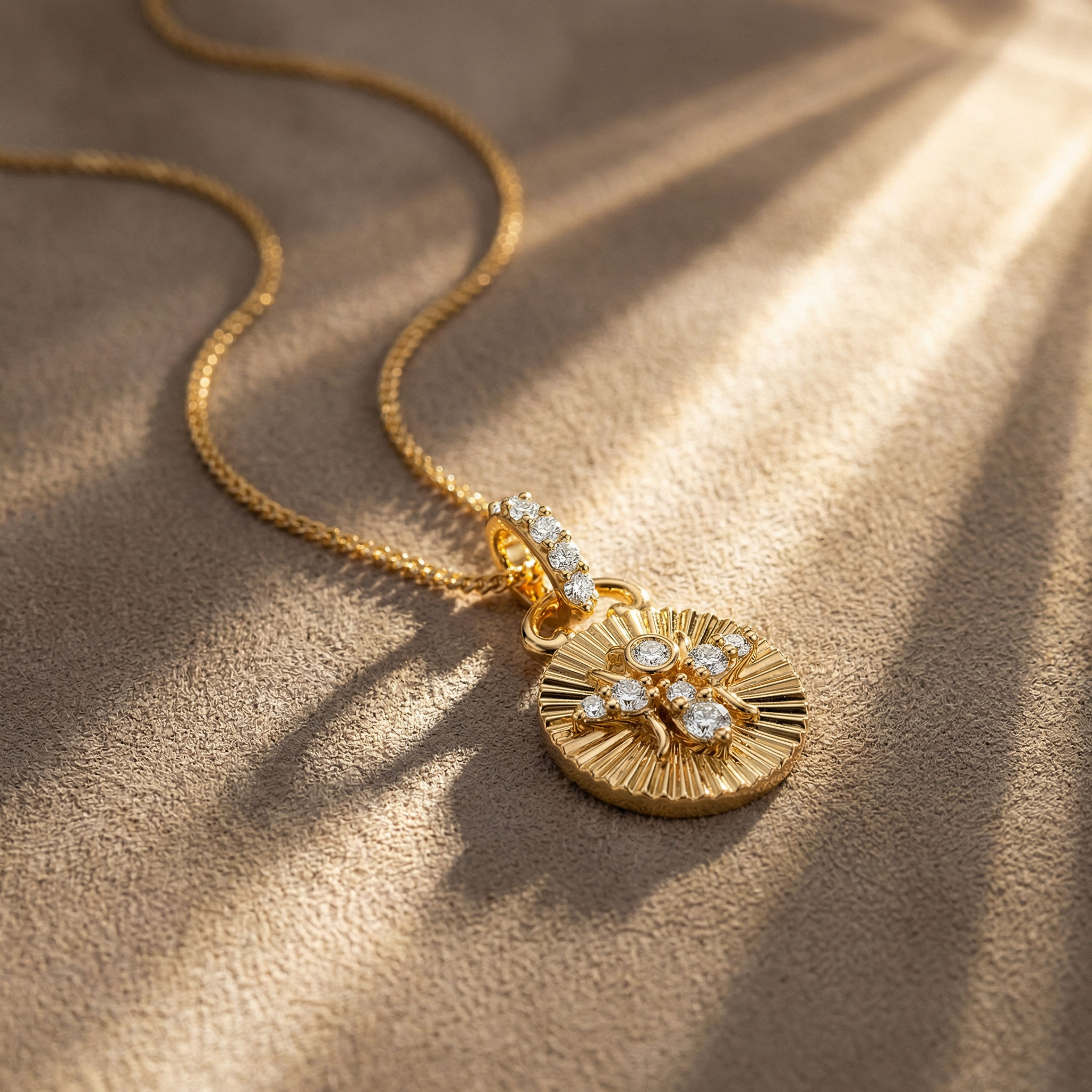 Rayline Diamond Pendant 2