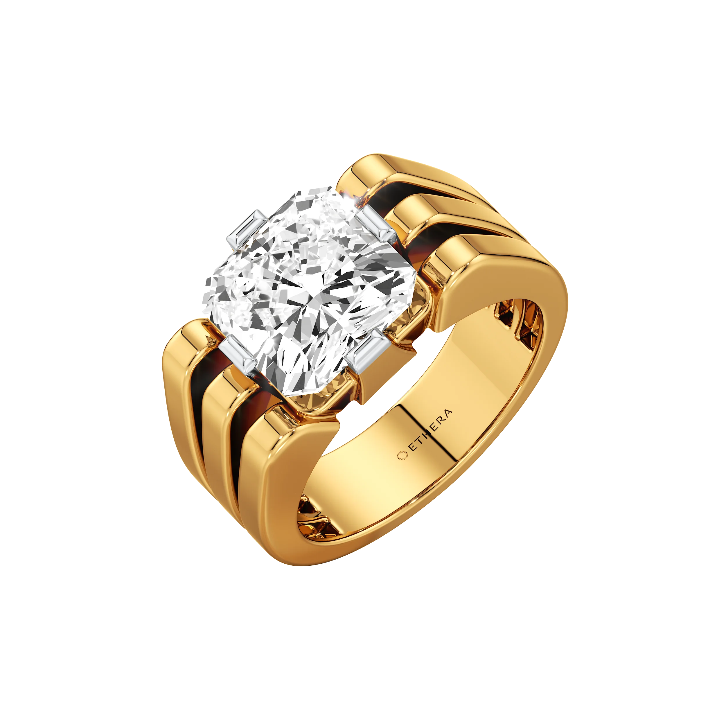 The King's Diamond Men's Lab Grown Diamond Ring