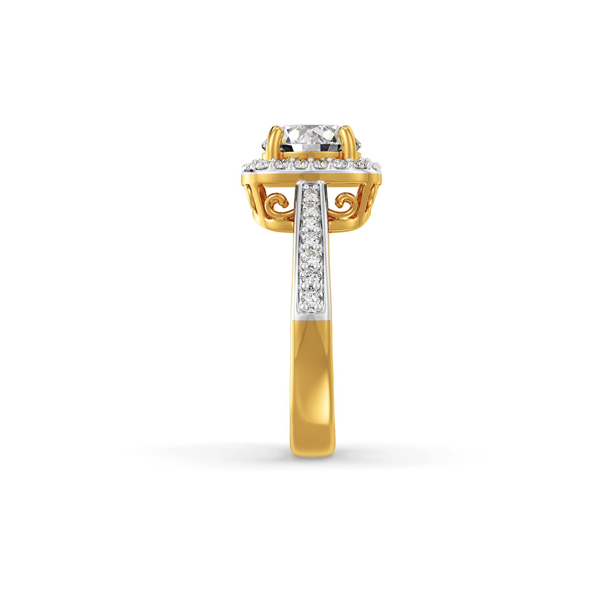 The Halo Cushion Ring 2