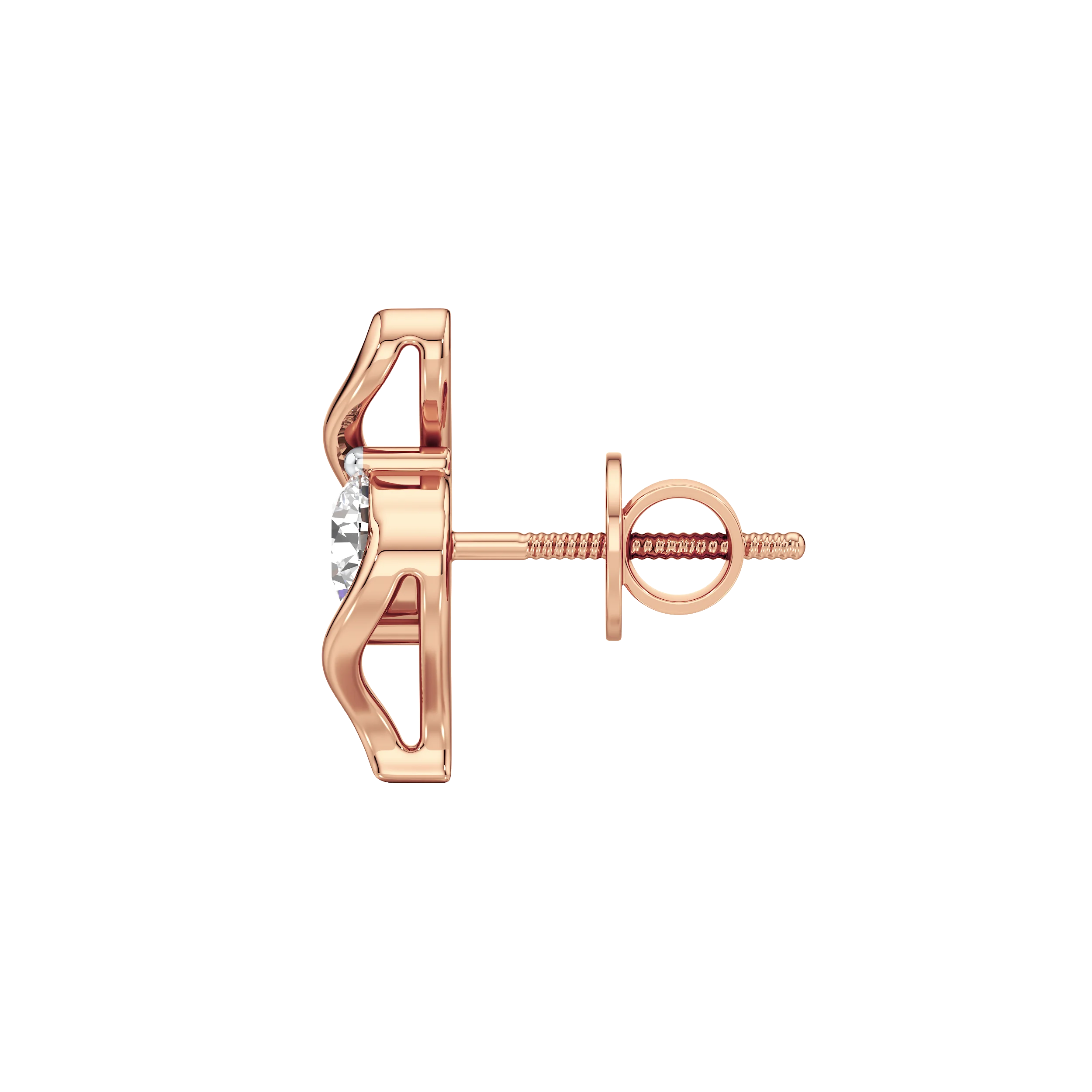 Twist & Glow Stud Earrings 8