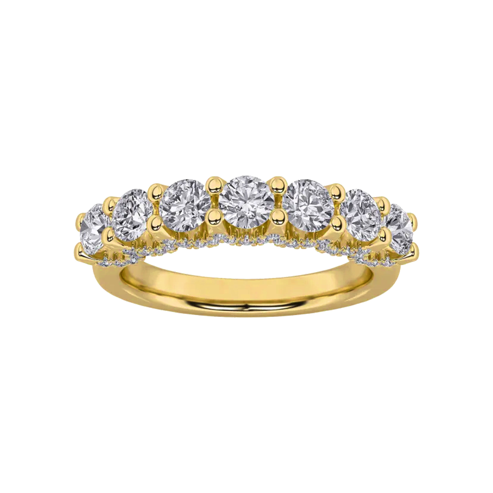 Seven Star Bridal Ring Set 0